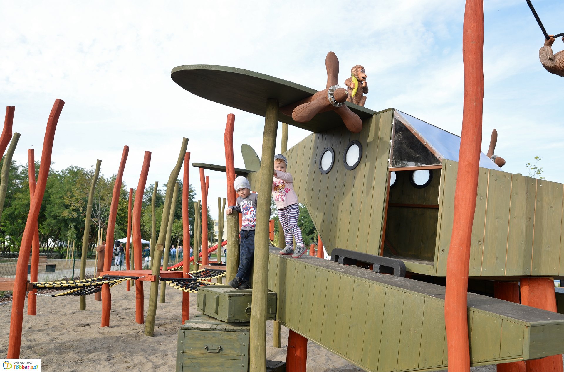 Szabadidőpark megnyitó a Kertvárosban