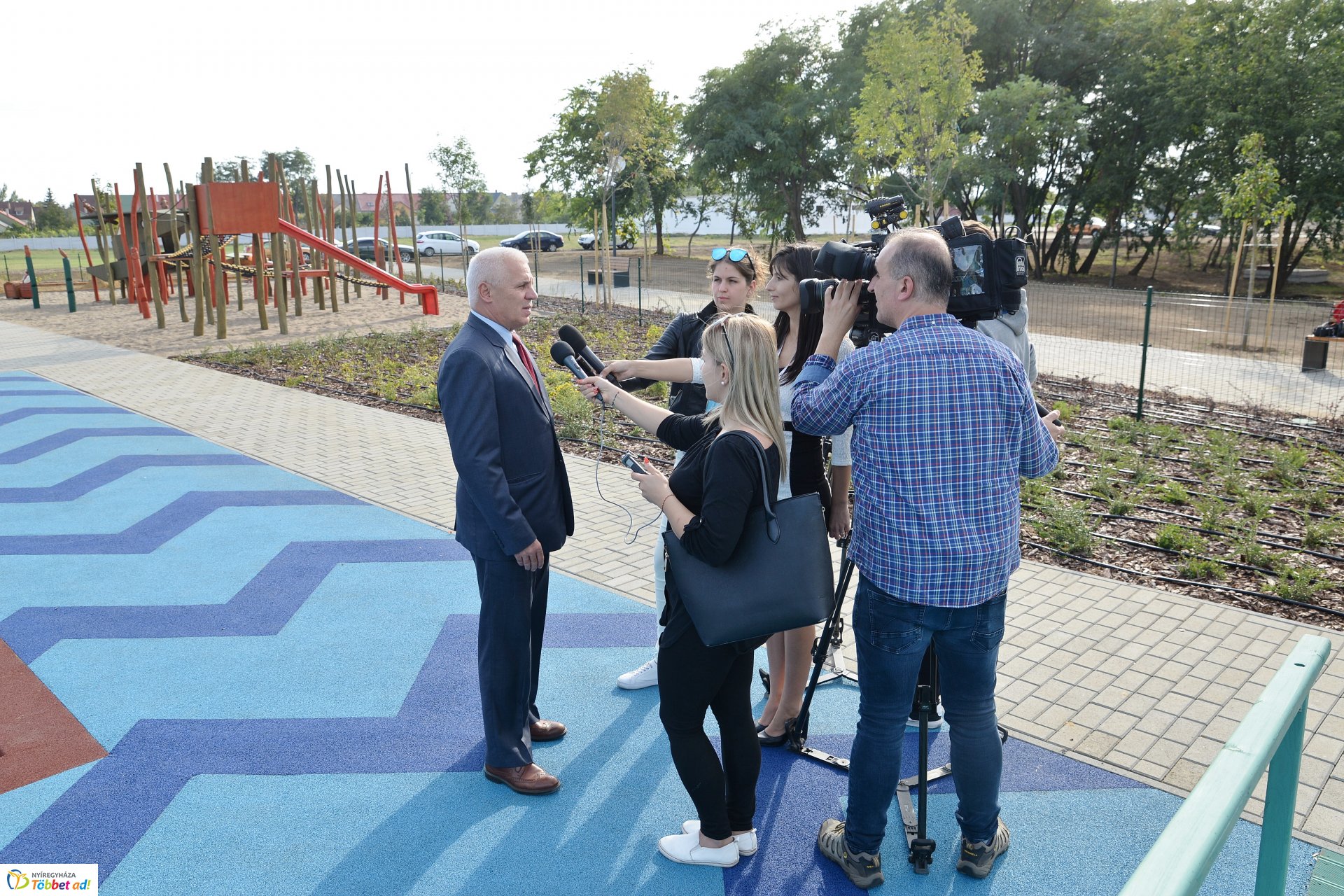 Szabadidőpark megnyitó a Kertvárosban