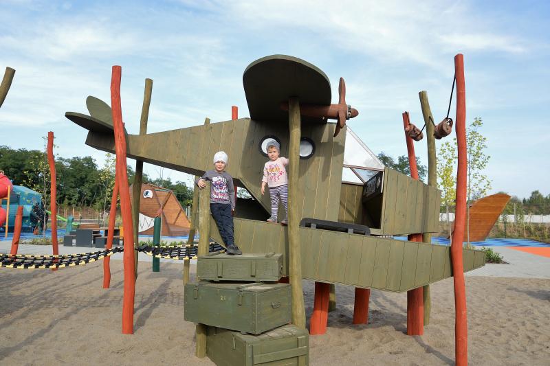 Szabadidőpark megnyitó a Kertvárosban