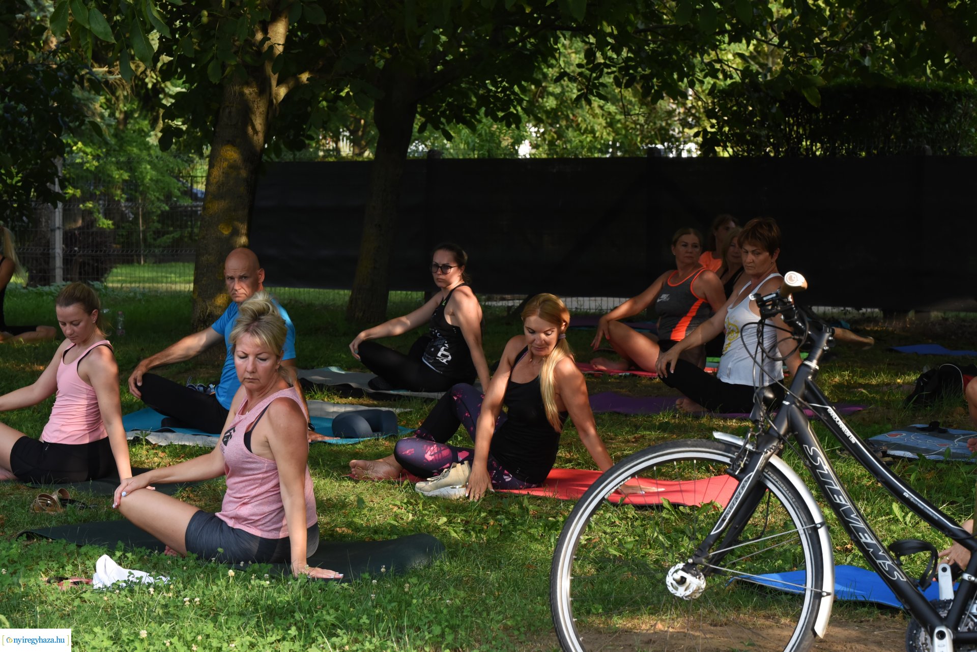 Szabadtéri jóga Sóstón