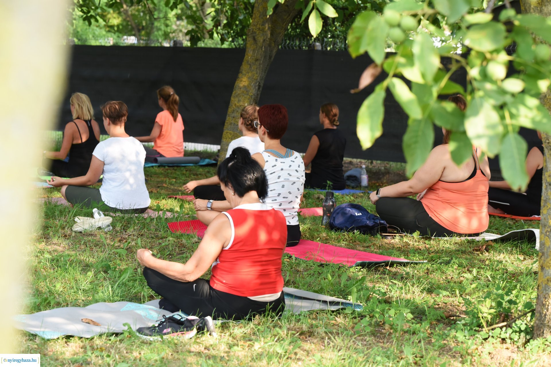 Szabadtéri jóga Sóstón