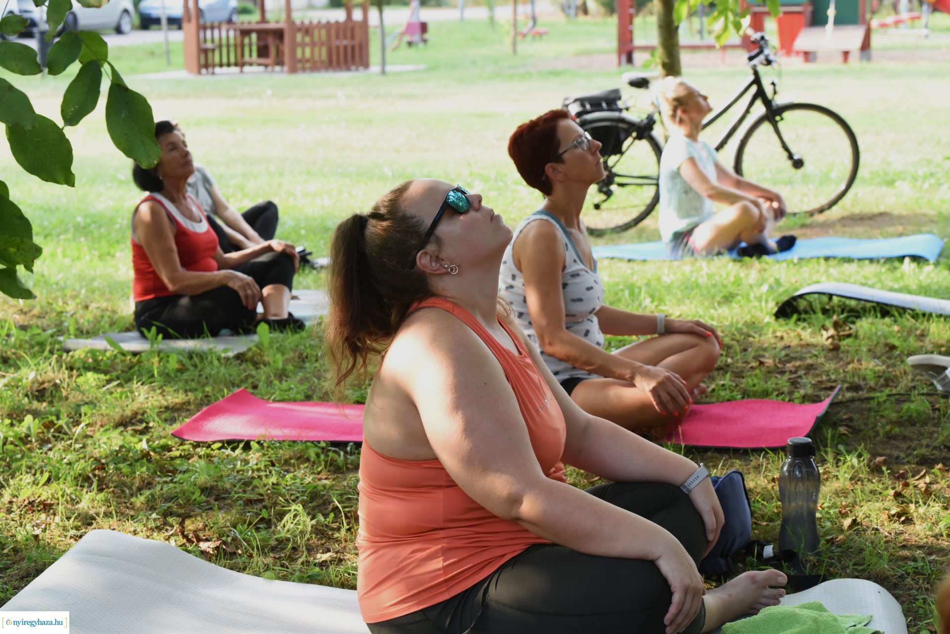 Szabadtéri jóga Sóstón