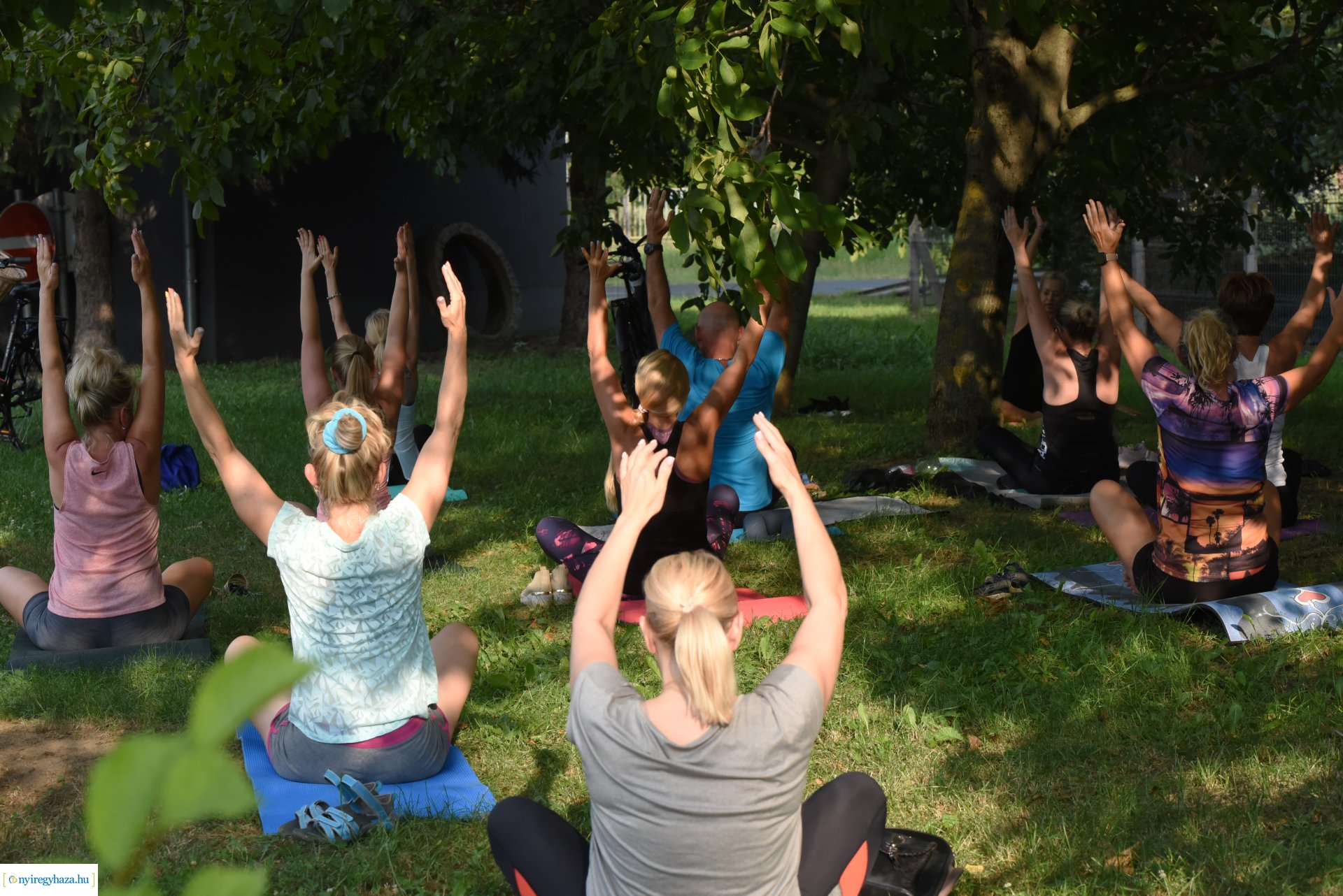 Szabadtéri jóga Sóstón