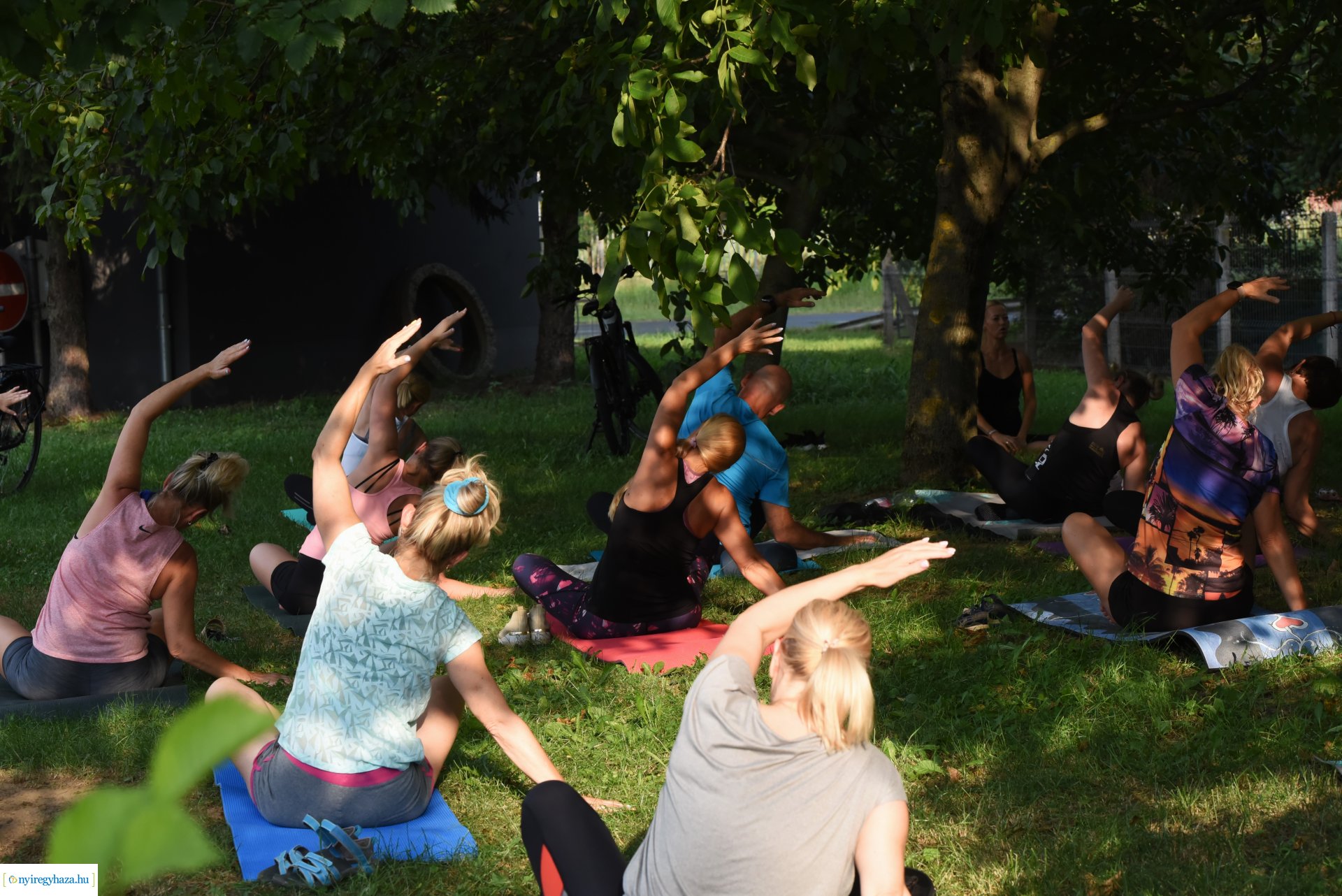 Szabadtéri jóga Sóstón