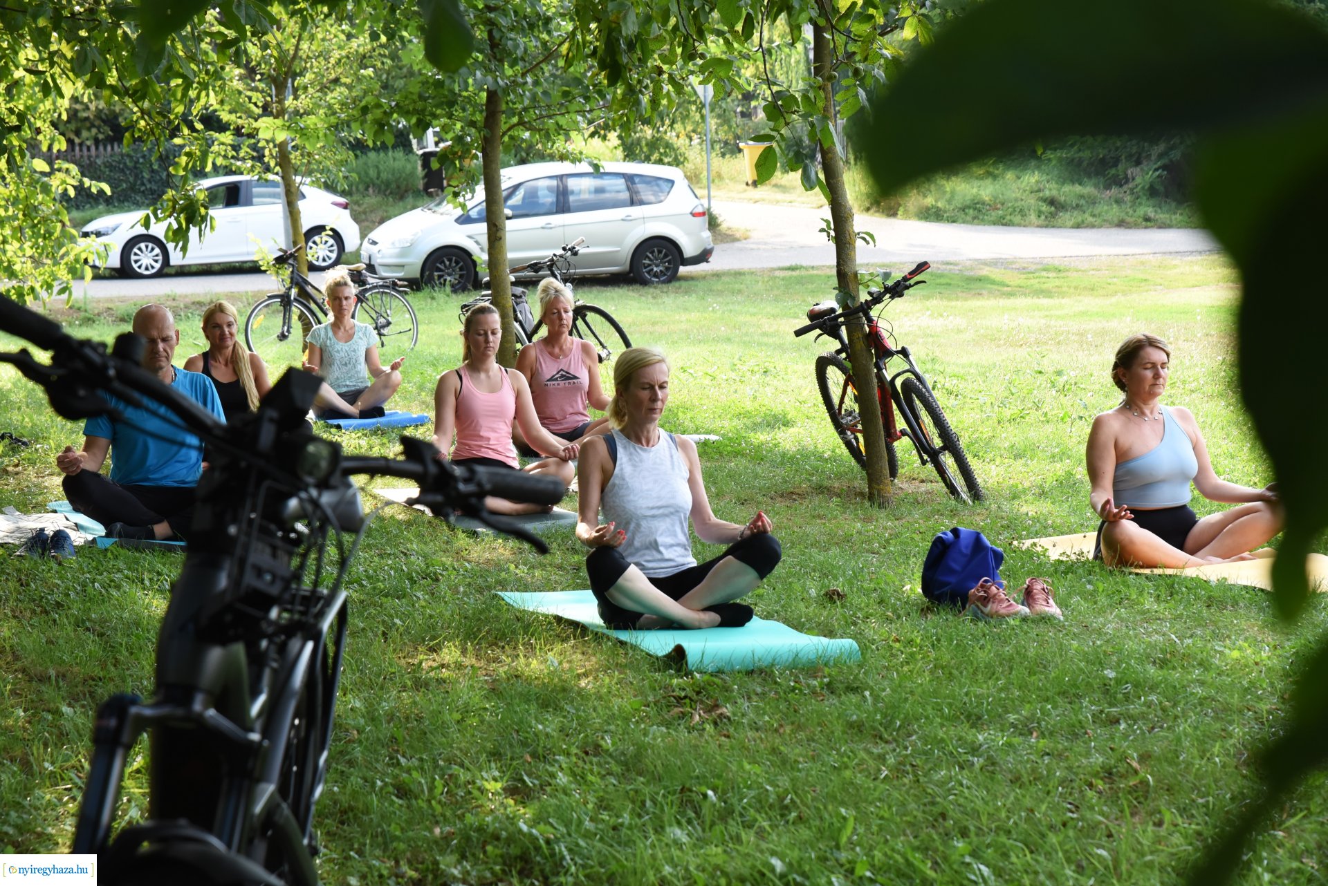 Szabadtéri jóga Sóstón