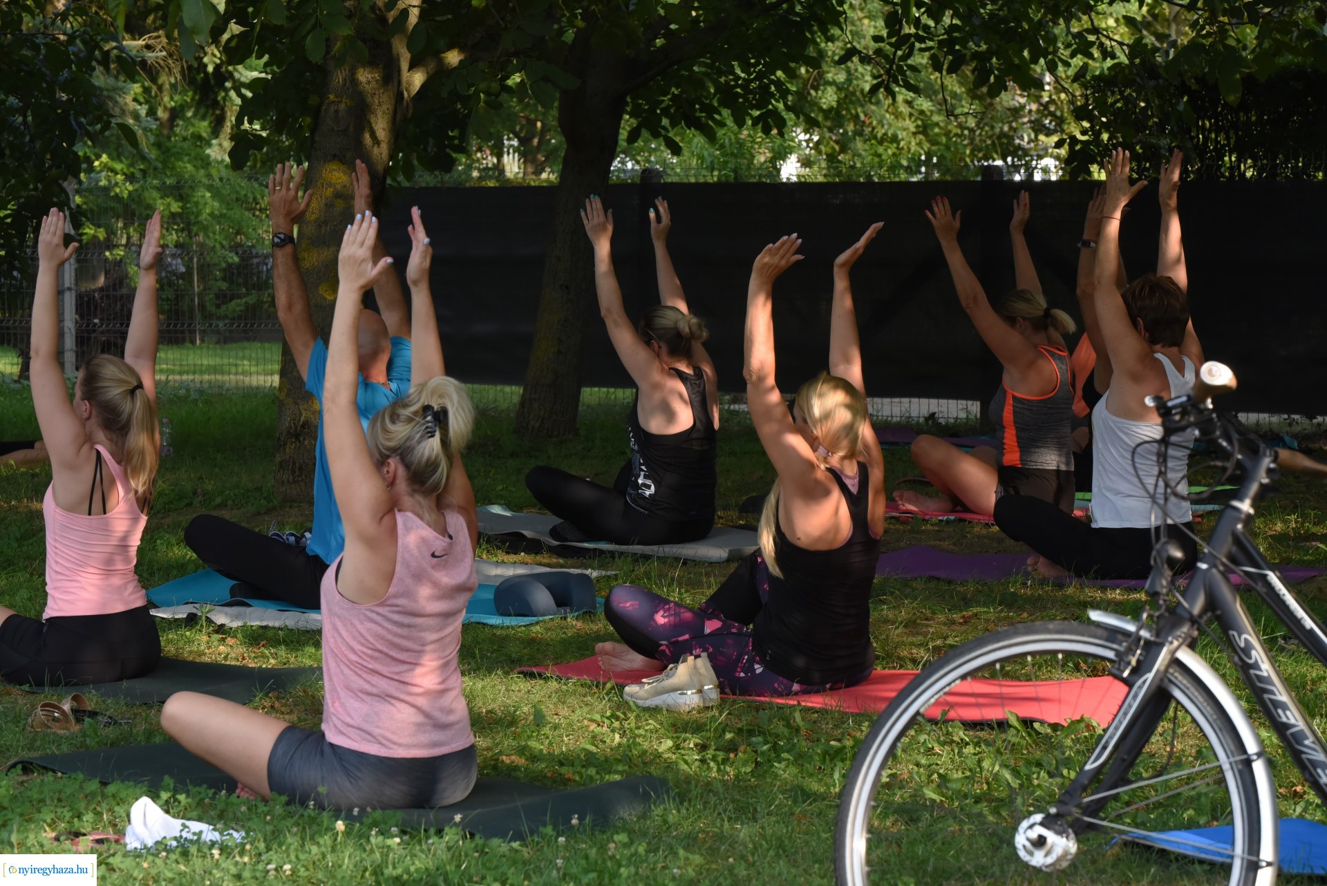 Szabadtéri jóga Sóstón