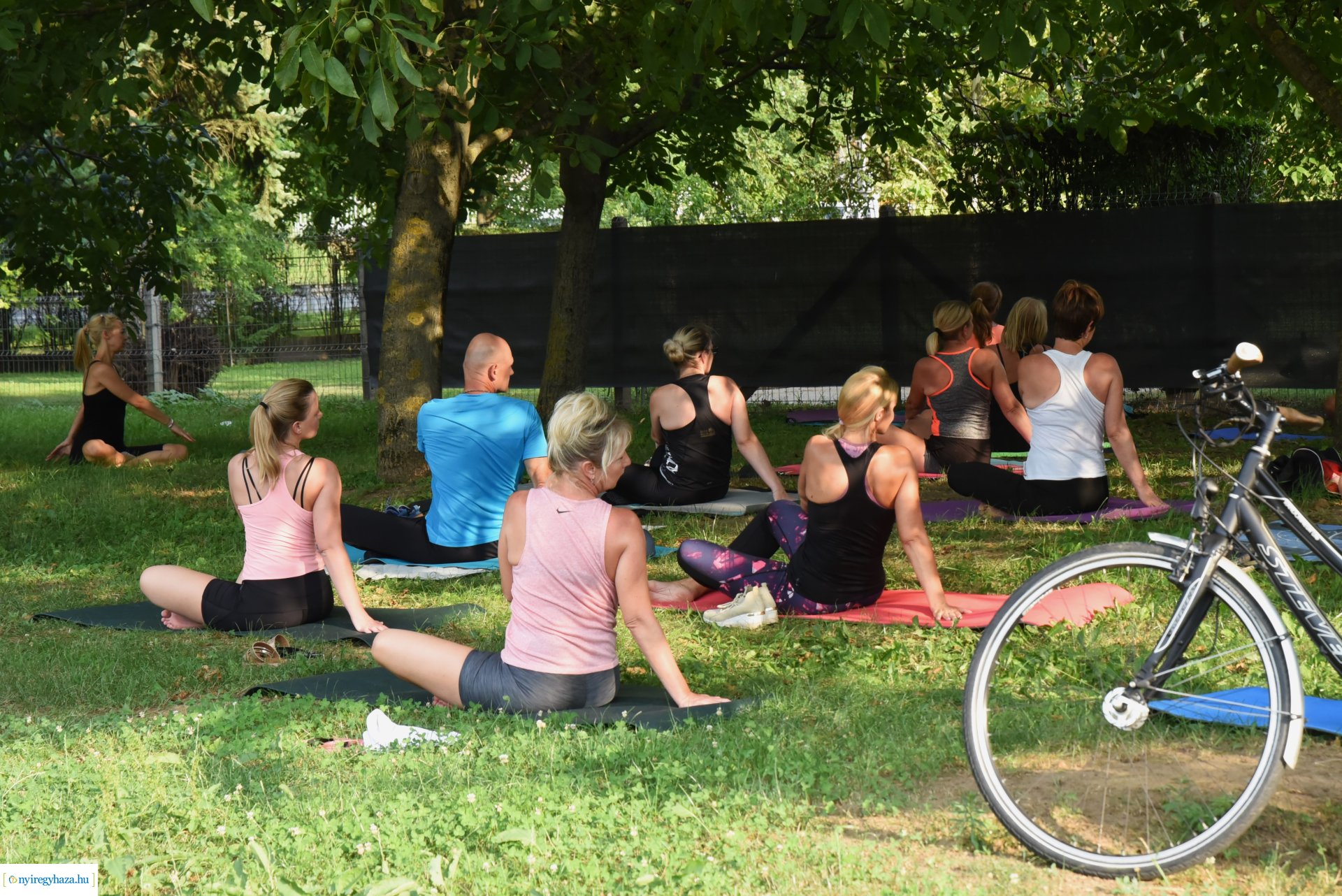 Szabadtéri jóga Sóstón