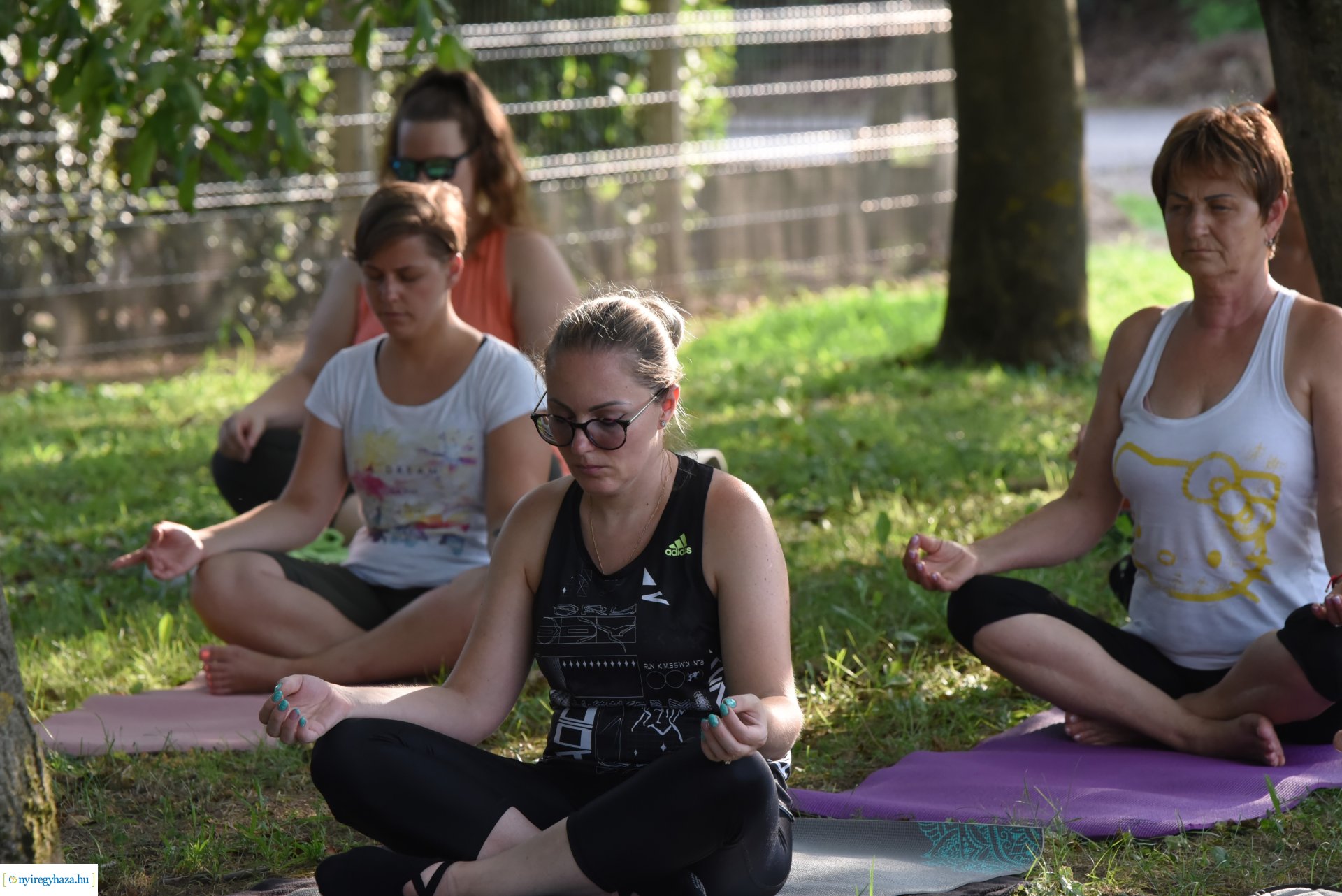 Szabadtéri jóga Sóstón