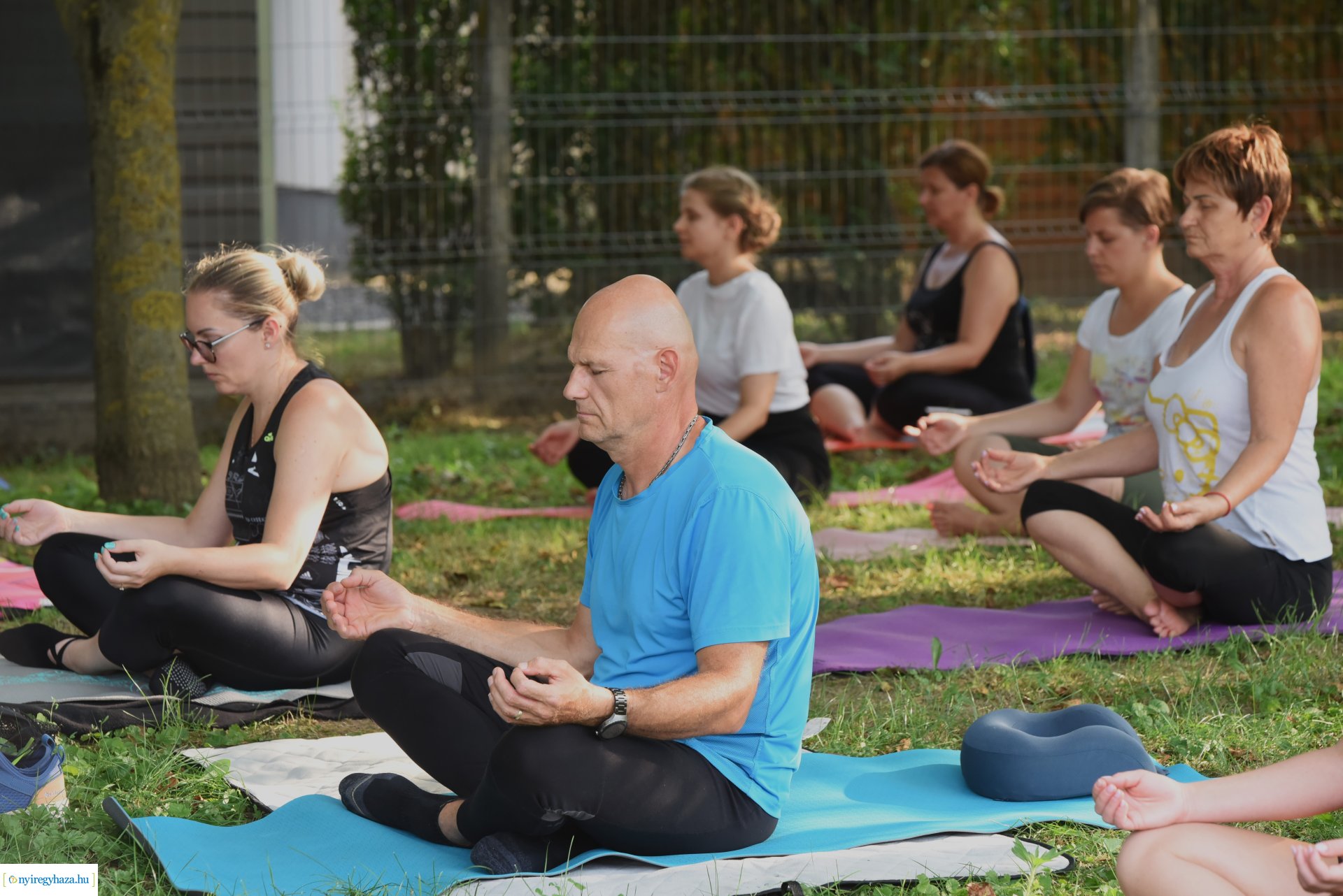 Szabadtéri jóga Sóstón