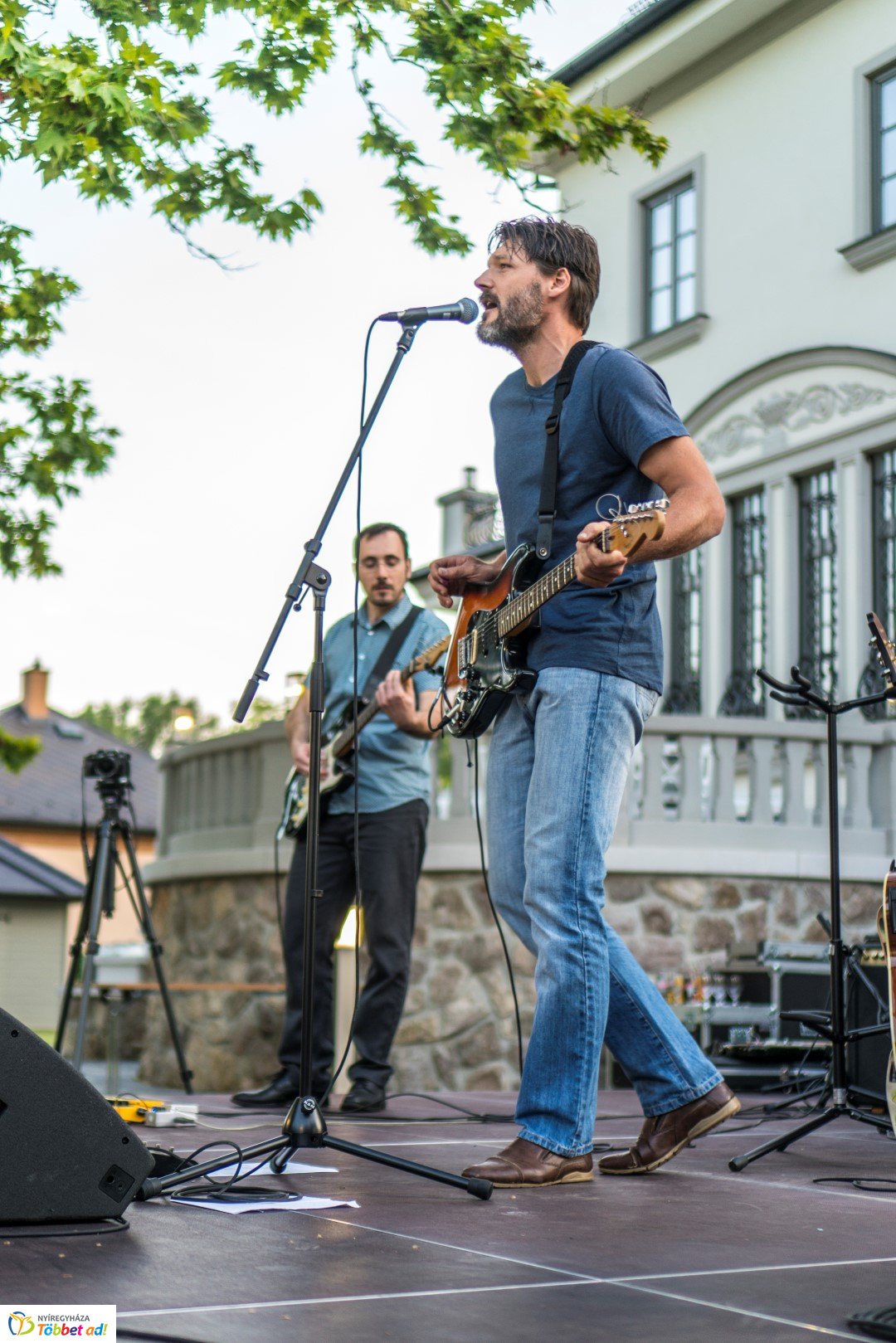 Szabadtéri koncert a Bencs Villában