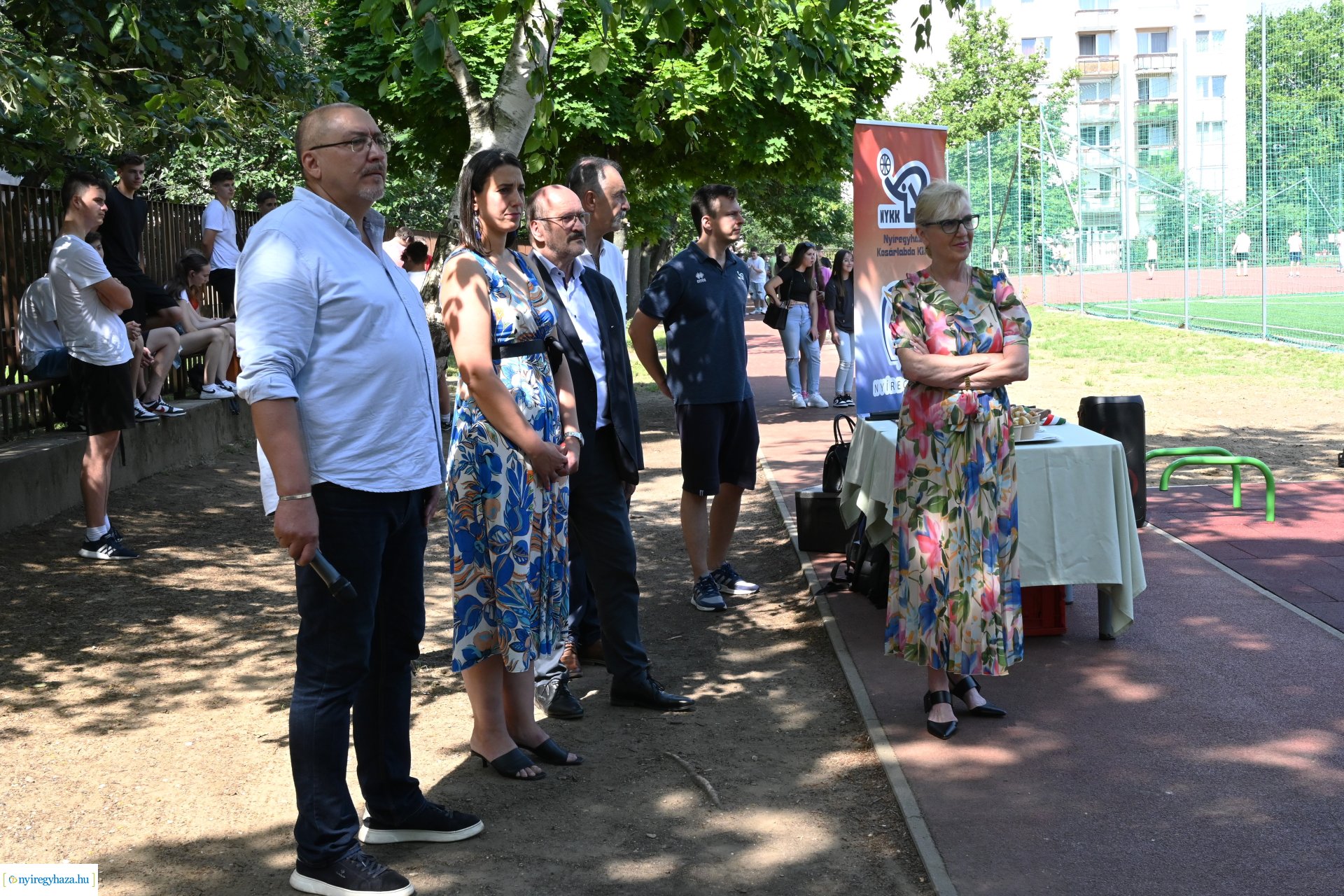 Szabadtéri kondipark és piknik a Nyíregyházi Egyetem Eötvös József Gyakorló Általános Iskola és Gimnáziumban