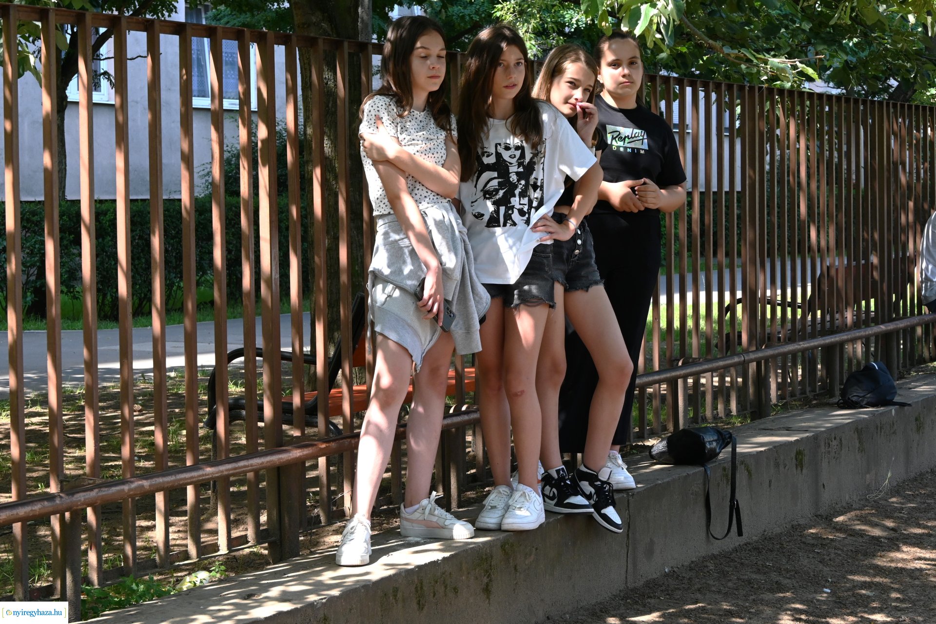 Szabadtéri kondipark és piknik a Nyíregyházi Egyetem Eötvös József Gyakorló Általános Iskola és Gimnáziumban