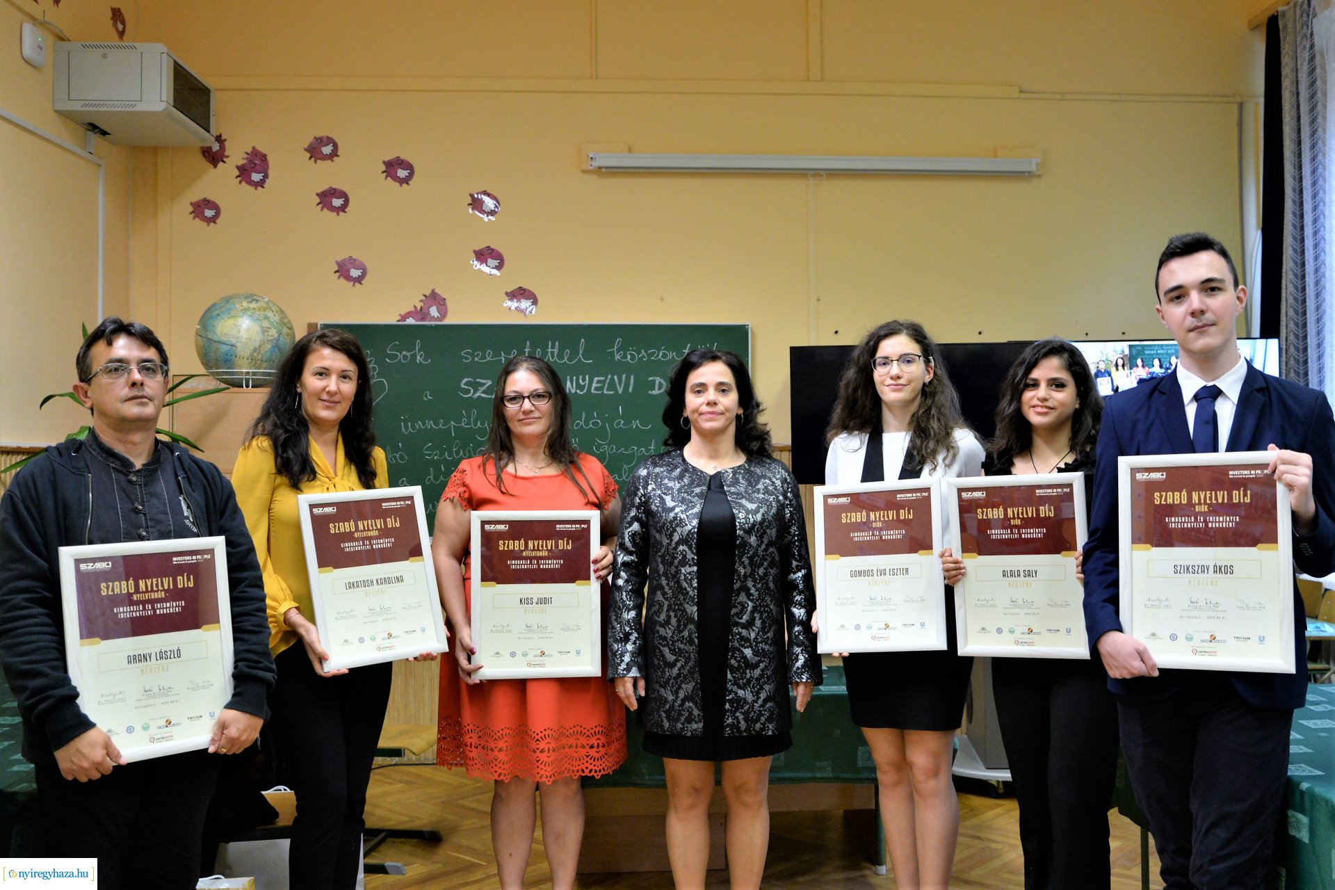 SZABÓ Nyelvi Díj 2020 - átadó ünnepség