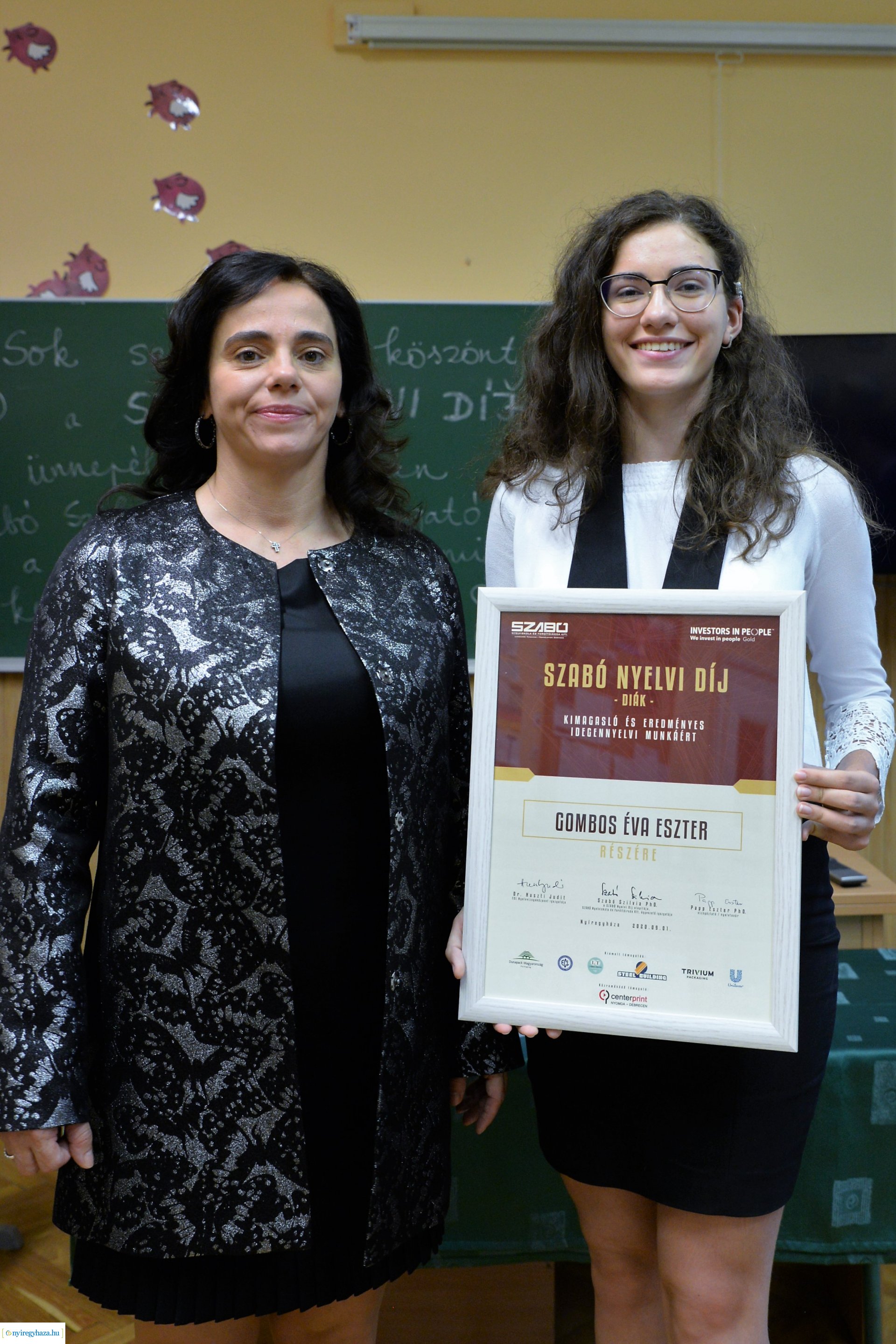 SZABÓ Nyelvi Díj 2020 - átadó ünnepség