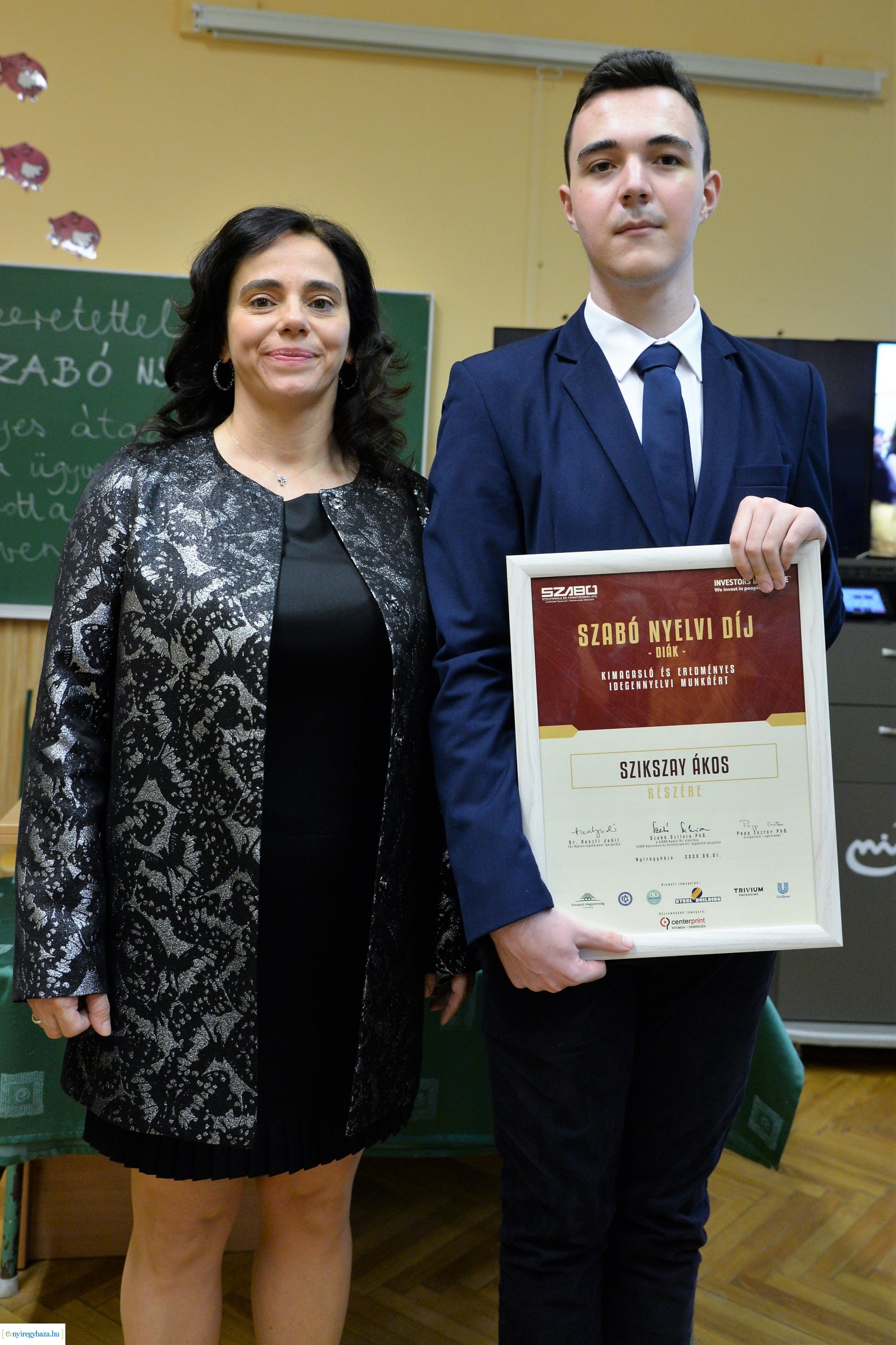 SZABÓ Nyelvi Díj 2020 - átadó ünnepség