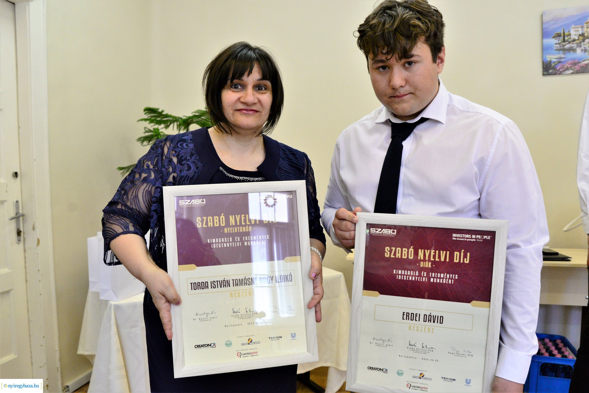 Szabó Nyelvi Díj átadás 2022