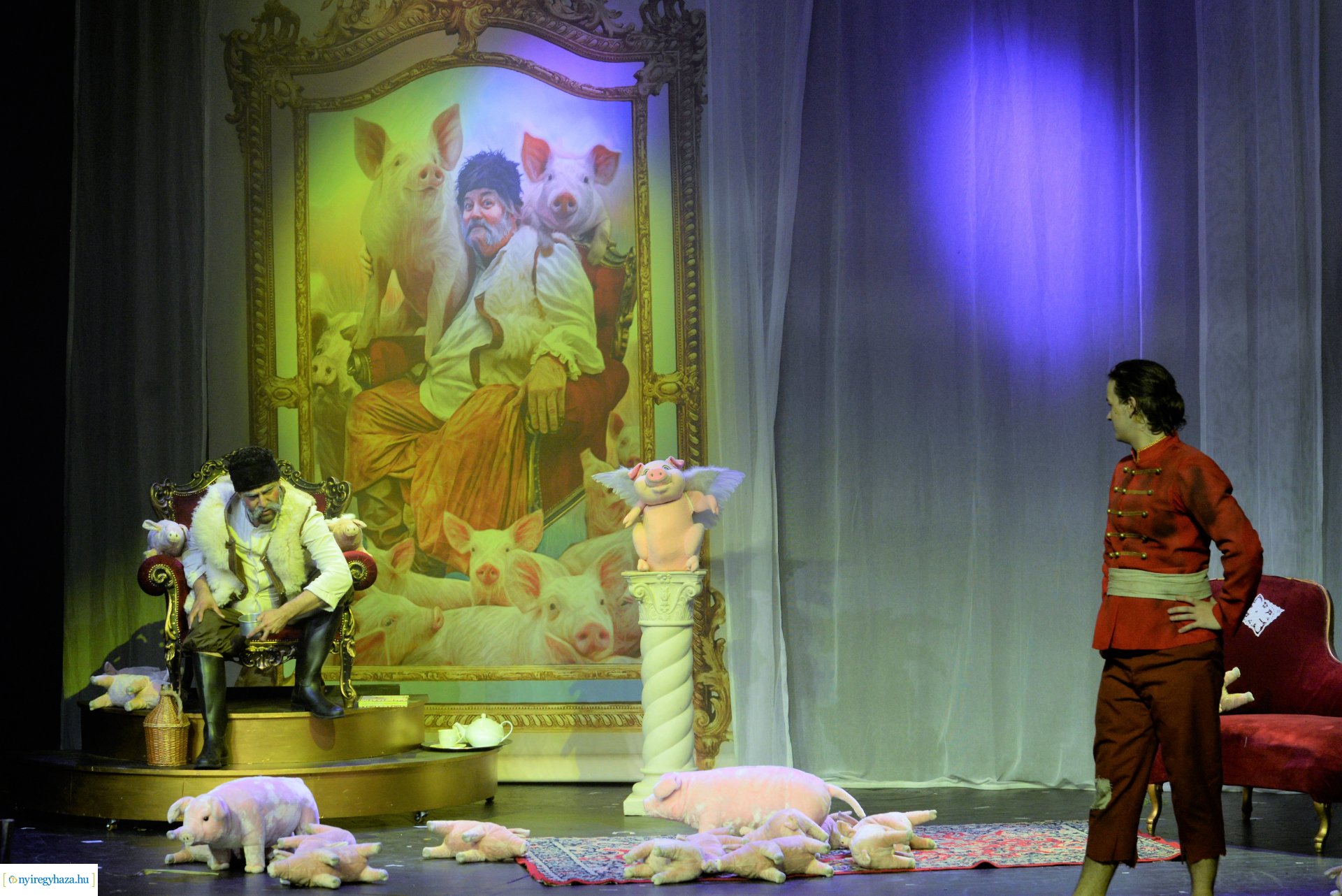 Szaffi - gyerekdarab bemutató a Móricz Zsigmond Színház nagyszínpadán