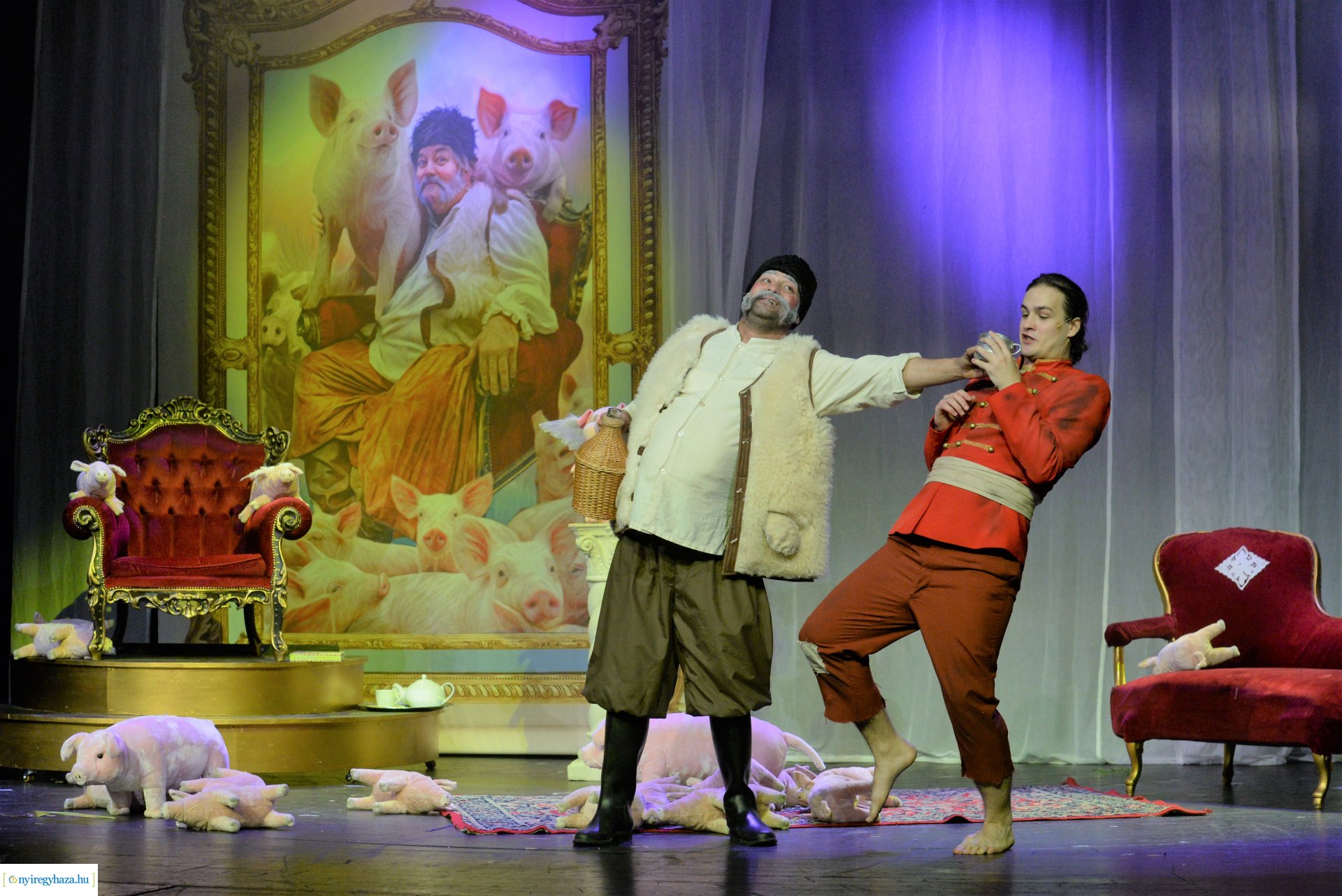 Szaffi - gyerekdarab bemutató a Móricz Zsigmond Színház nagyszínpadán