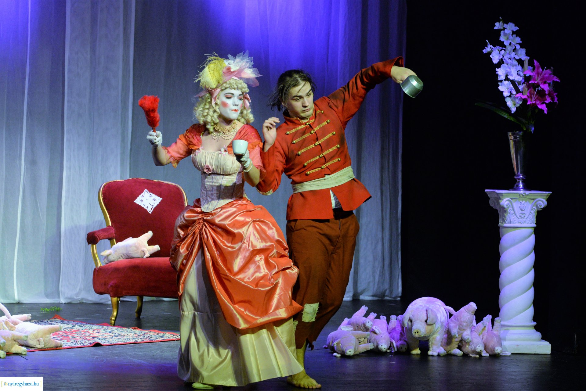 Szaffi - gyerekdarab bemutató a Móricz Zsigmond Színház nagyszínpadán