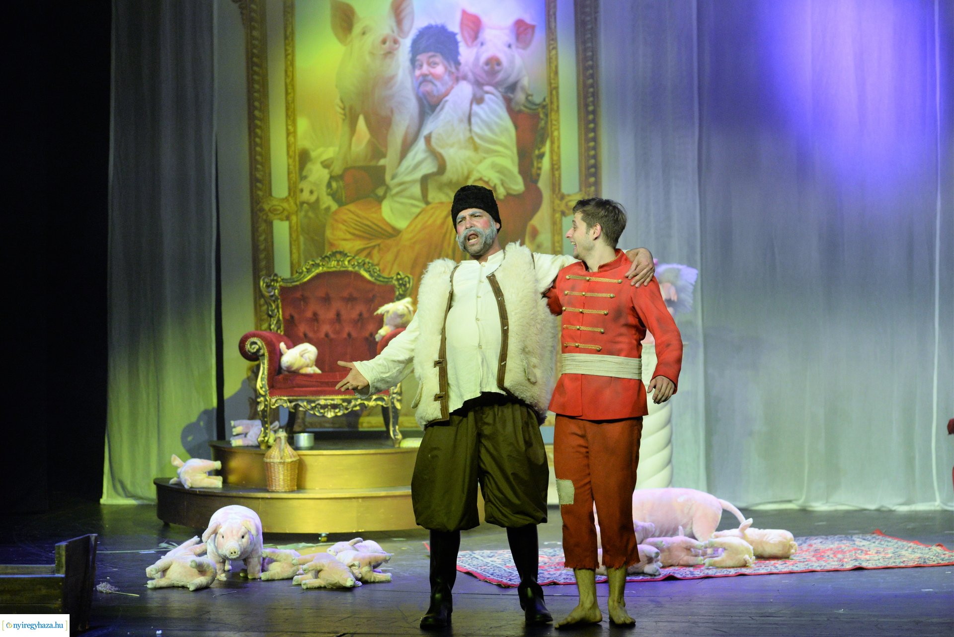 Szaffi - gyerekdarab bemutató a Móricz Zsigmond Színház nagyszínpadán