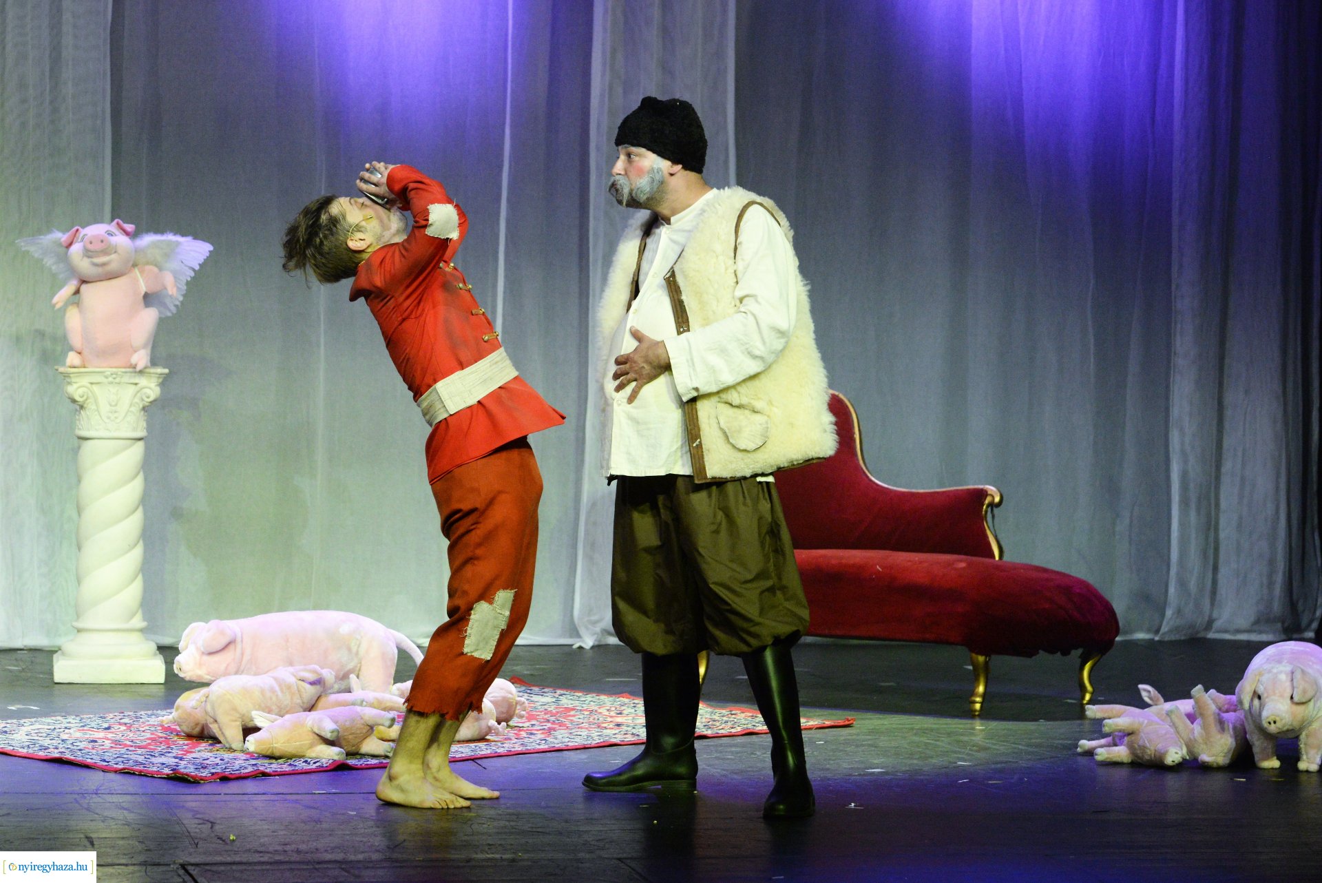 Szaffi - gyerekdarab bemutató a Móricz Zsigmond Színház nagyszínpadán