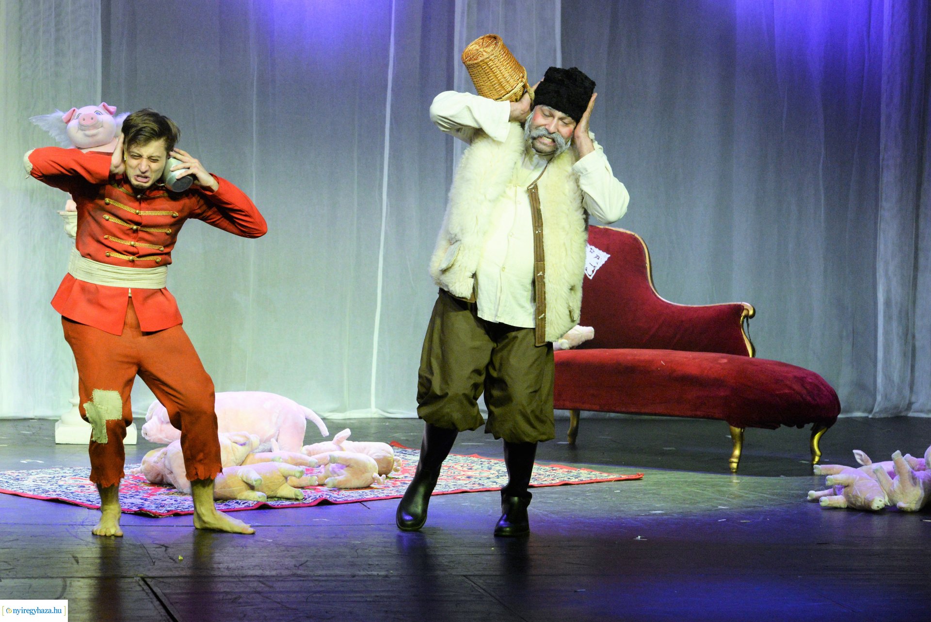 Szaffi - gyerekdarab bemutató a Móricz Zsigmond Színház nagyszínpadán