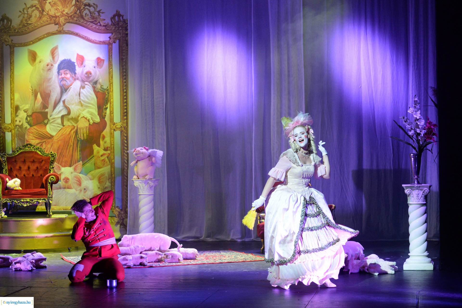 Szaffi - gyerekdarab bemutató a Móricz Zsigmond Színház nagyszínpadán