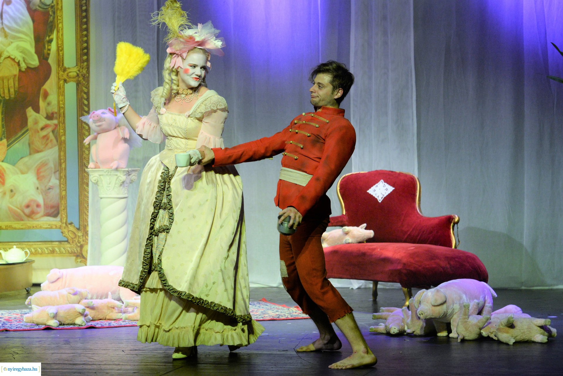 Szaffi - gyerekdarab bemutató a Móricz Zsigmond Színház nagyszínpadán