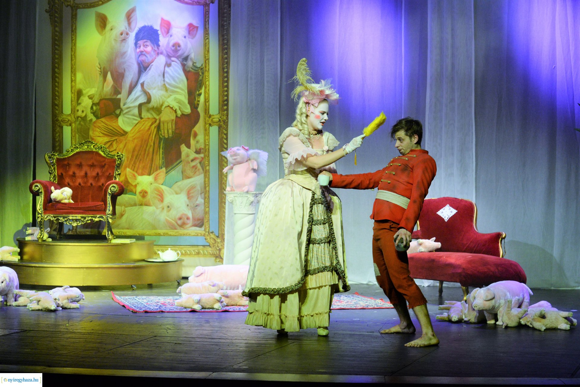 Szaffi - gyerekdarab bemutató a Móricz Zsigmond Színház nagyszínpadán