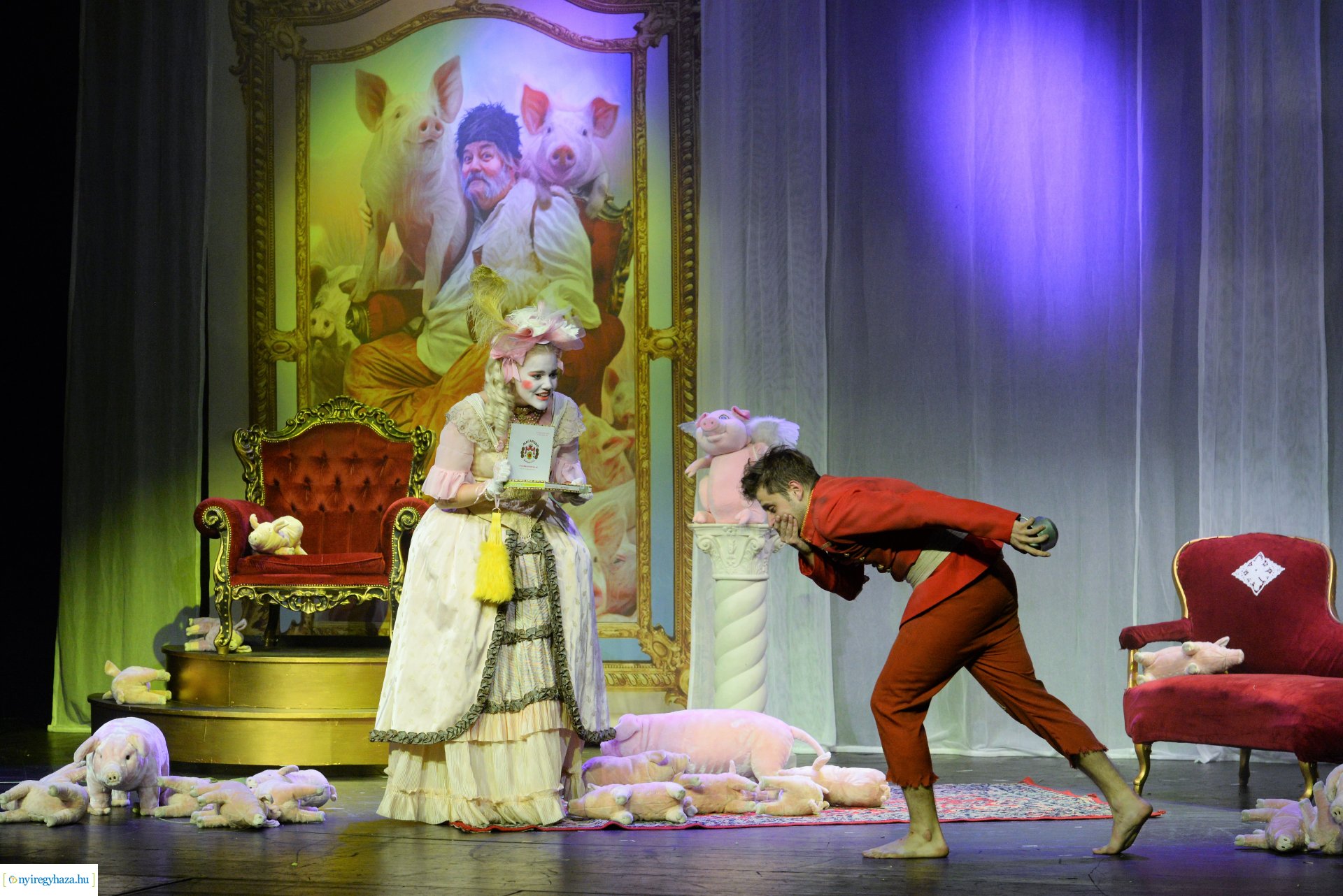 Szaffi - gyerekdarab bemutató a Móricz Zsigmond Színház nagyszínpadán