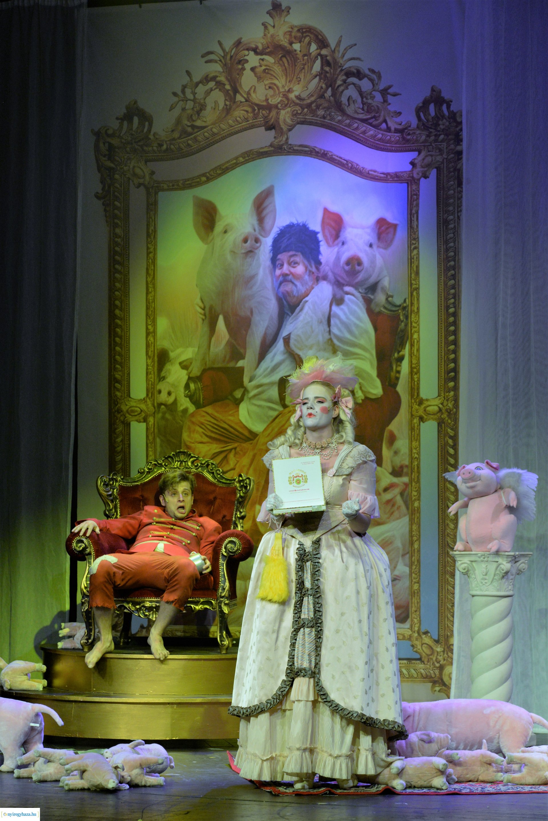 Szaffi - gyerekdarab bemutató a Móricz Zsigmond Színház nagyszínpadán