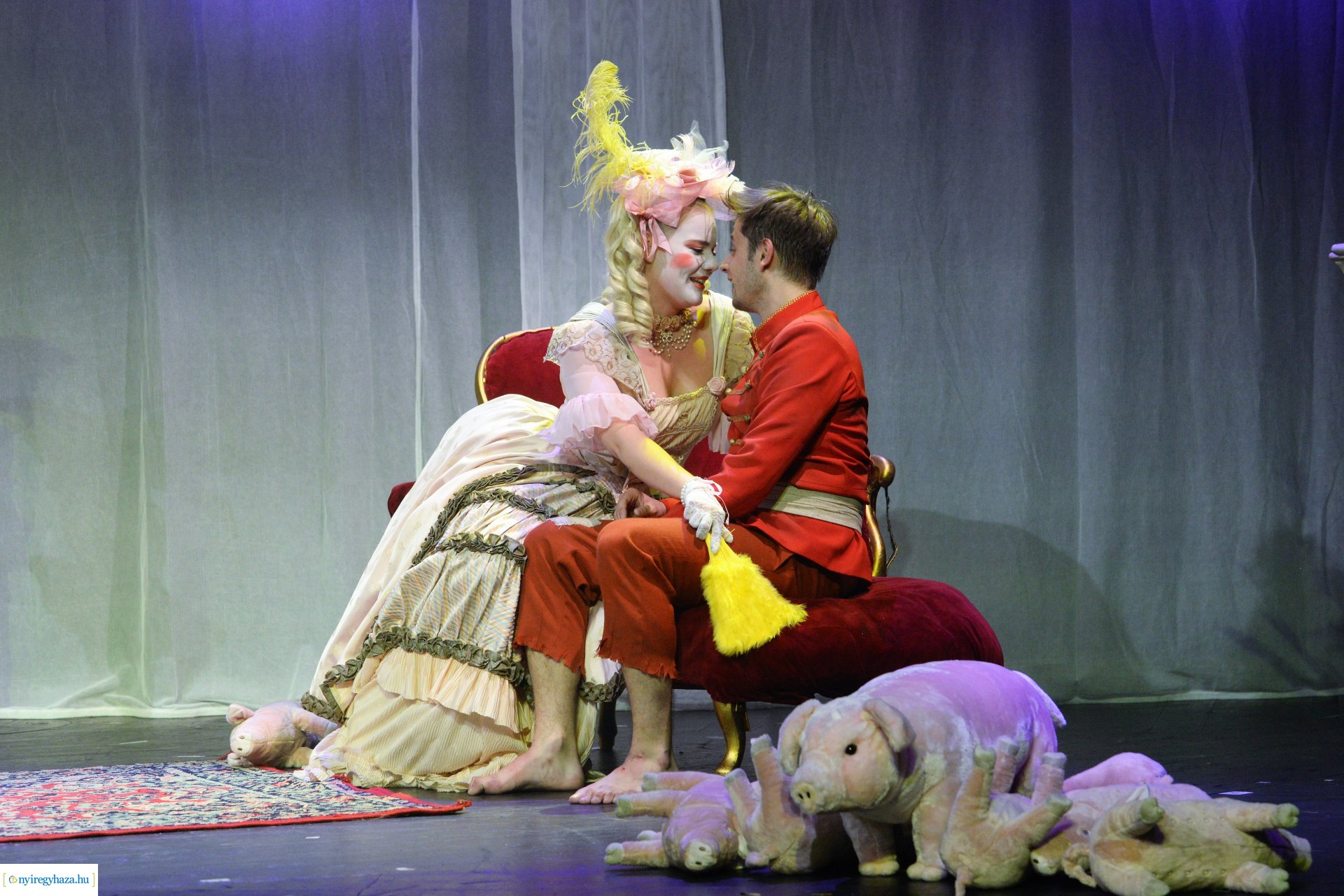 Szaffi - gyerekdarab bemutató a Móricz Zsigmond Színház nagyszínpadán