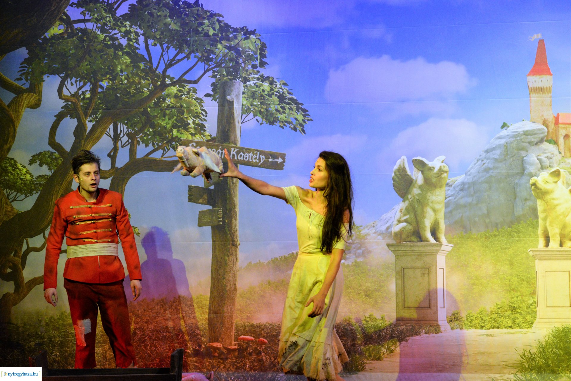 Szaffi - gyerekdarab bemutató a Móricz Zsigmond Színház nagyszínpadán