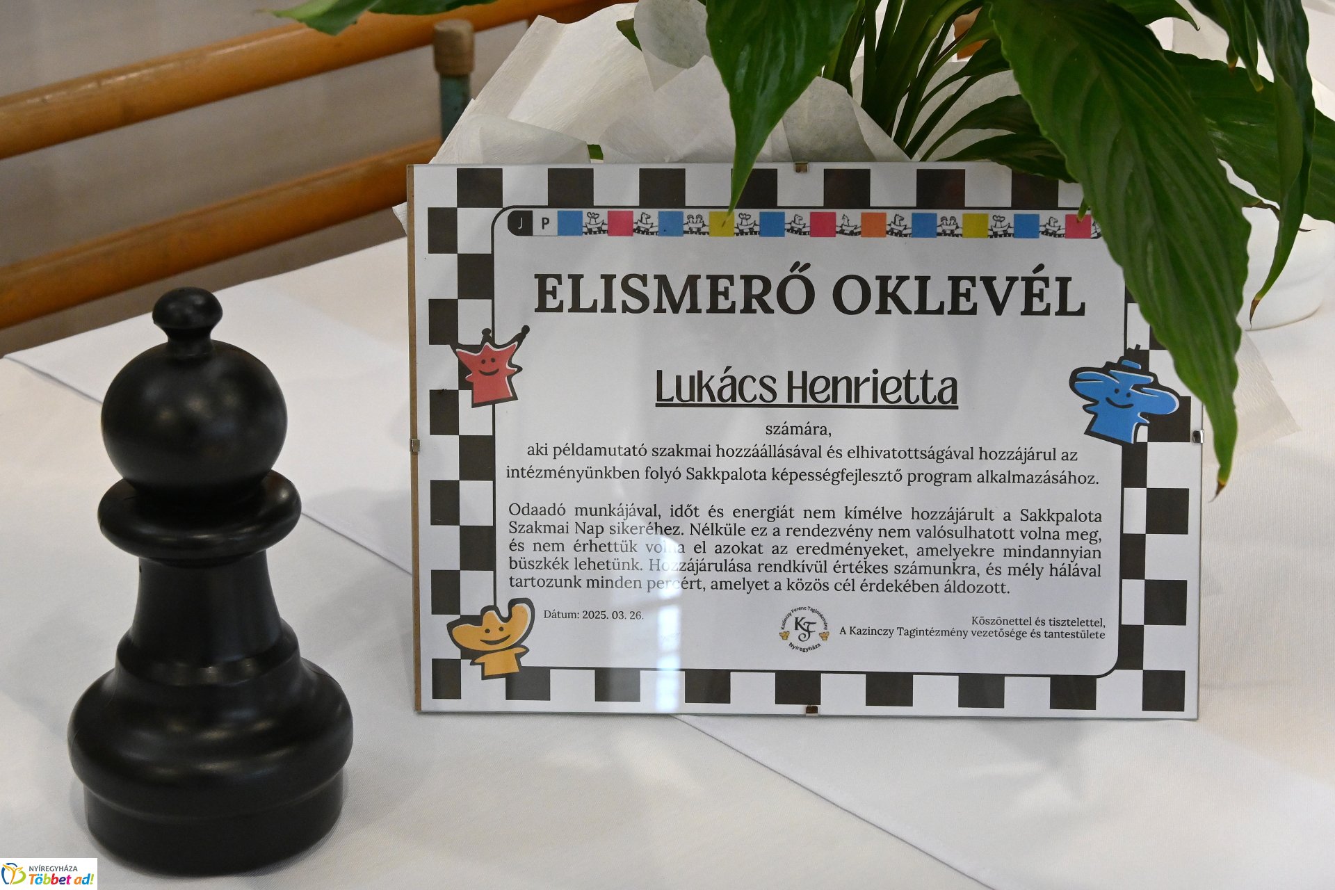 Szakmai nap a Sakkpalotában