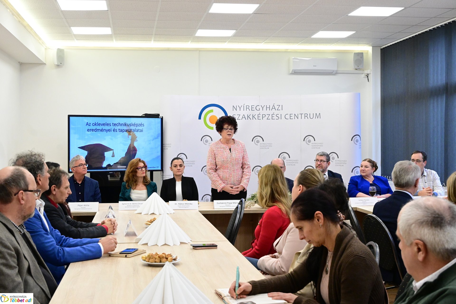 Szakmai tanácskozás a Nyíregyházi Szakképzési Centrumban