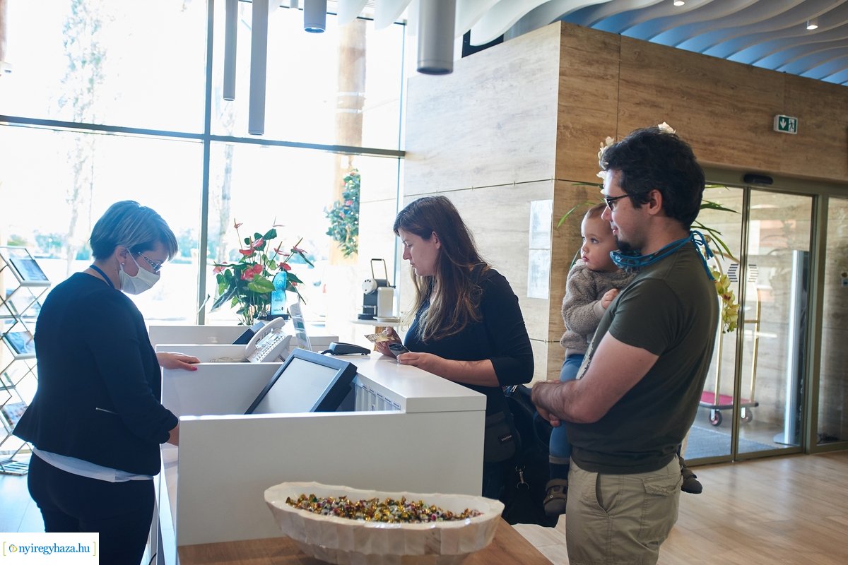 Szállóvendégek a Hotel Pangeában