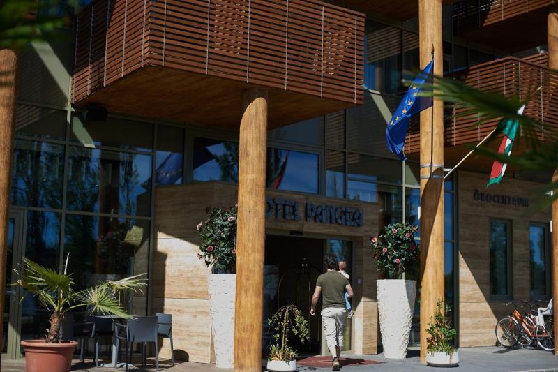 Szállóvendégek a Hotel Pangeában