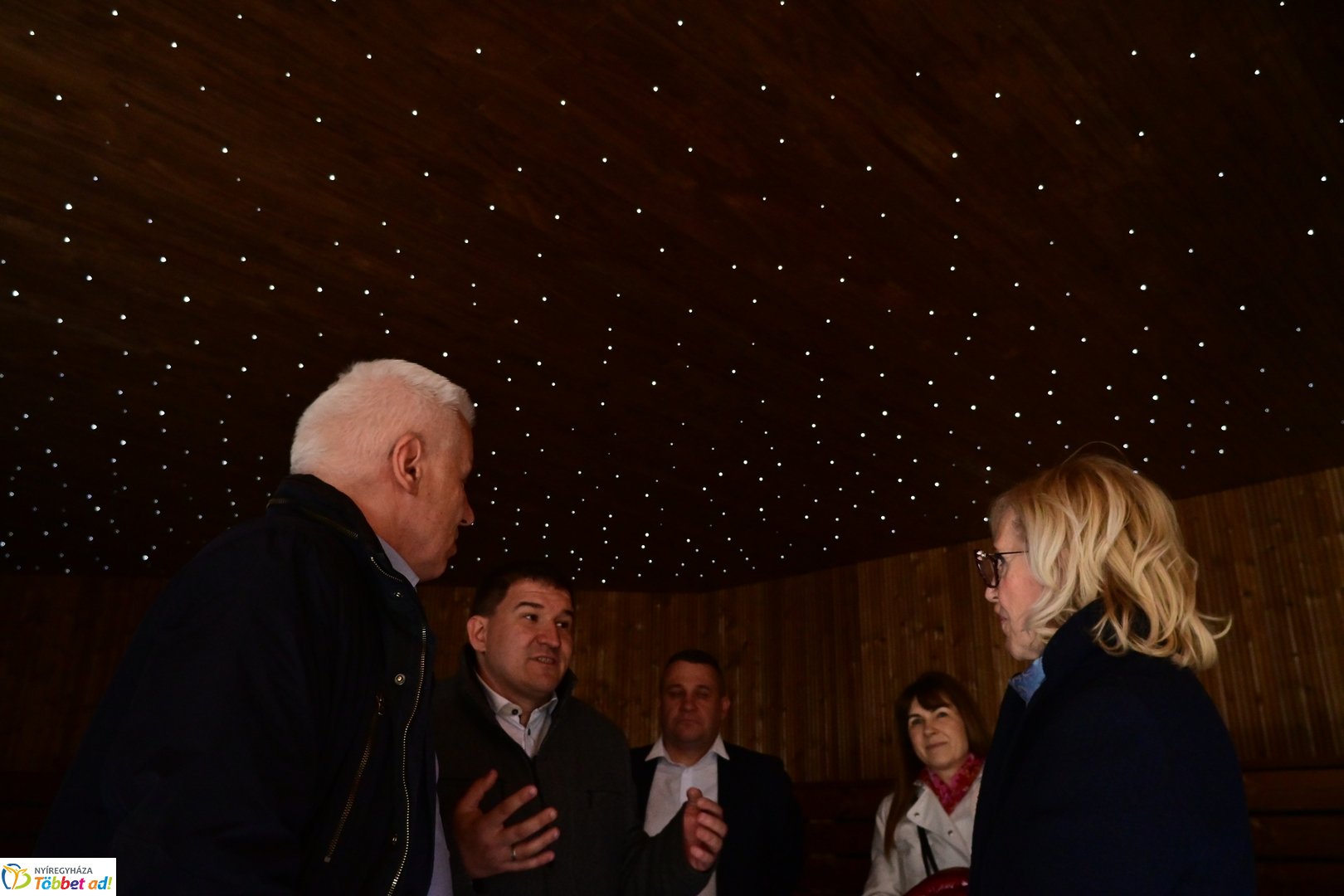 Szaunaház átadó az Aquarius-ban 2026