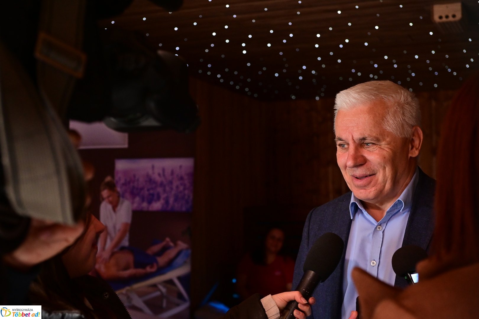 Szaunaház átadó az Aquarius-ban 2026