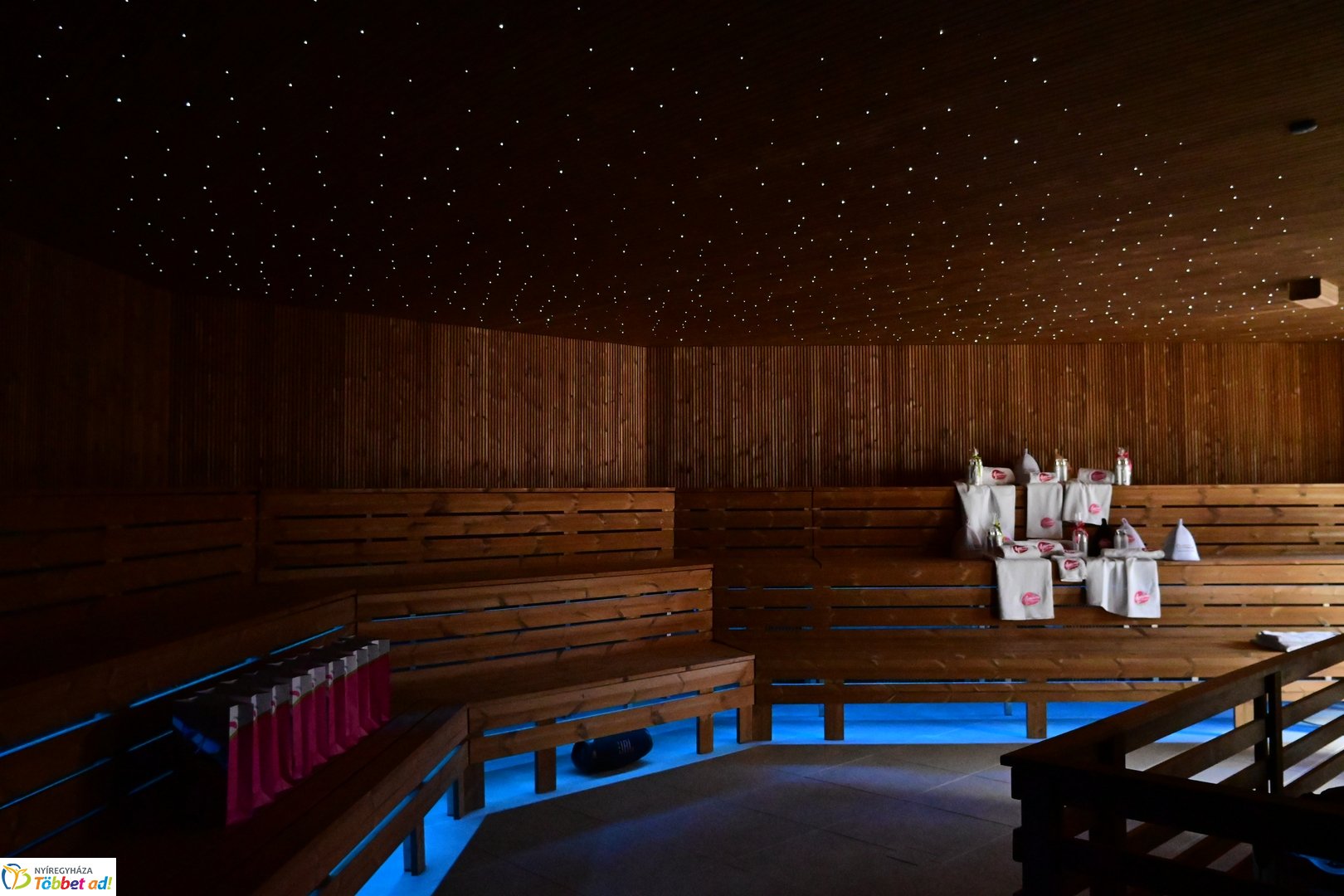 Szaunaház átadó az Aquarius-ban 2026