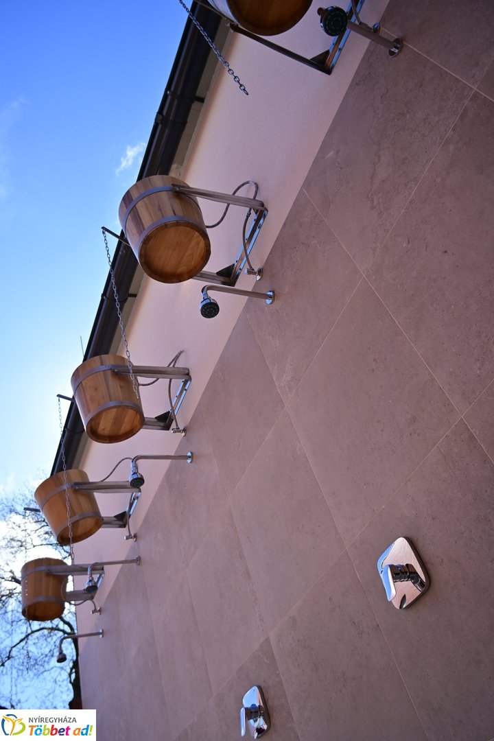 Szaunaház átadó az Aquarius-ban 2026