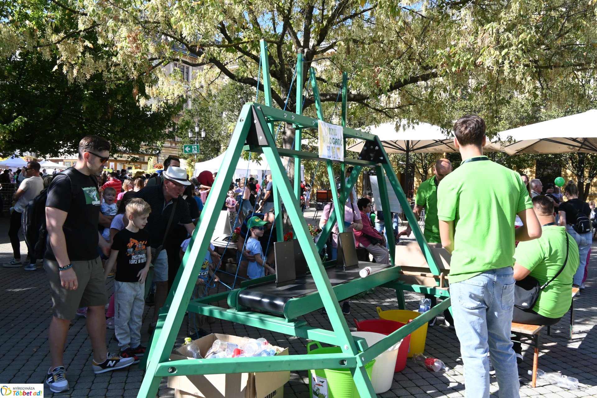 Szelektív Szombat a Kossuth téren
