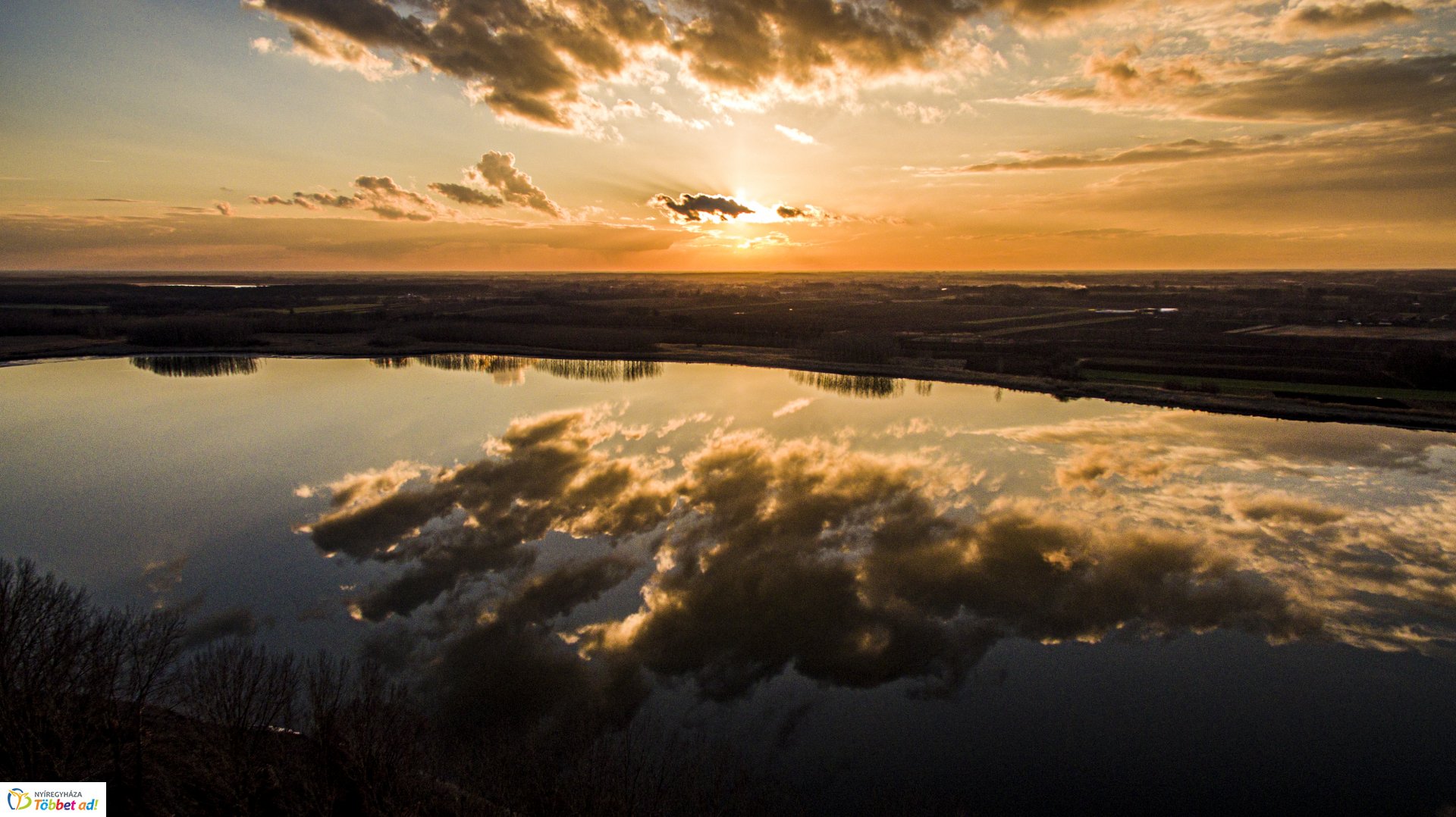 Szelkó-tó és Nagy Vadas-tó a magasból.