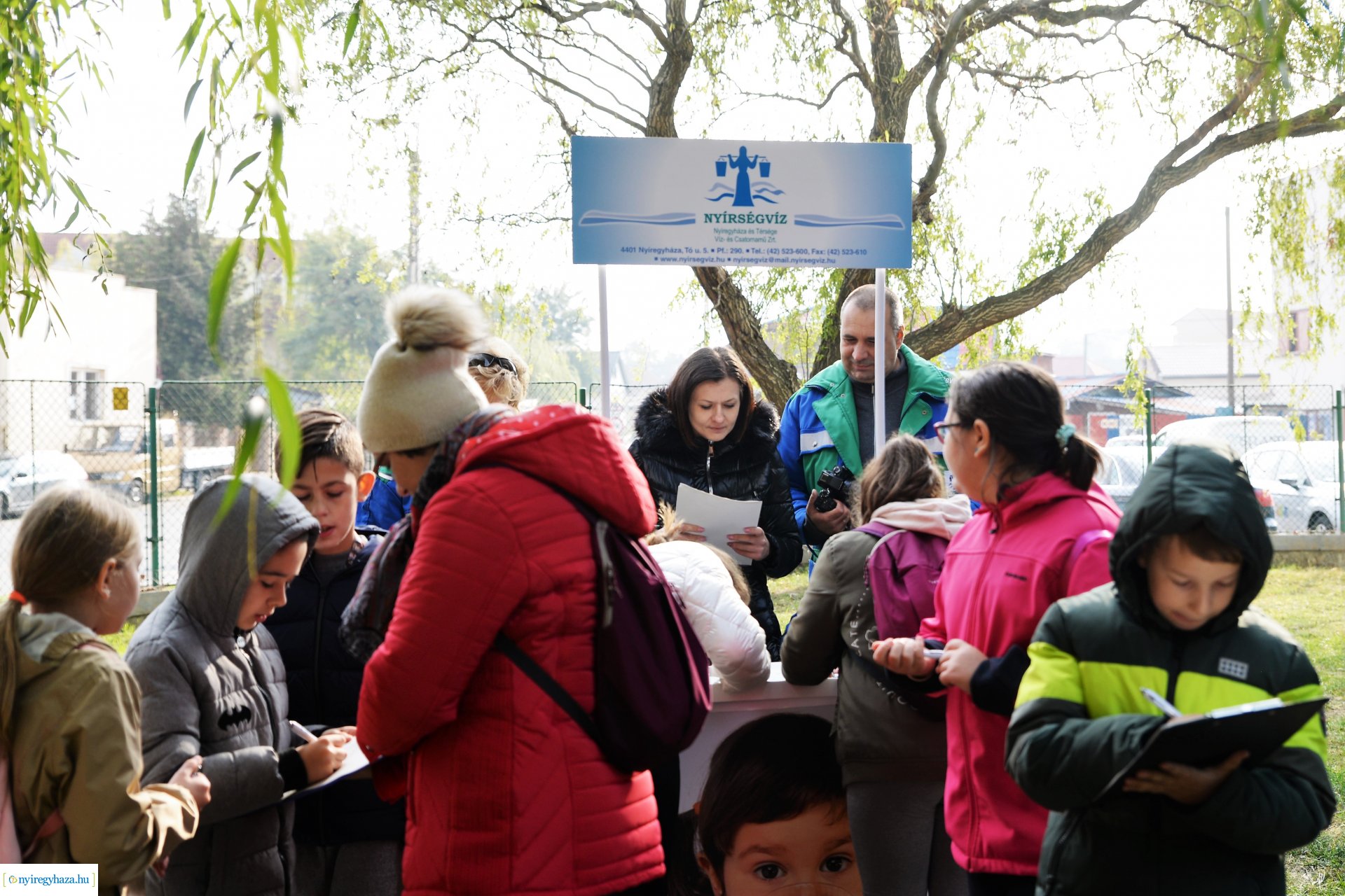 Szemléletformáló program keretében iskolások látogattak a Nyíregyházi Víztoronyba