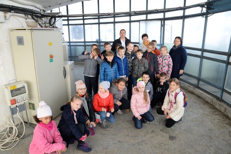 Szemléletformáló program keretében iskolások látogattak a Nyíregyházi Víztoronyba
