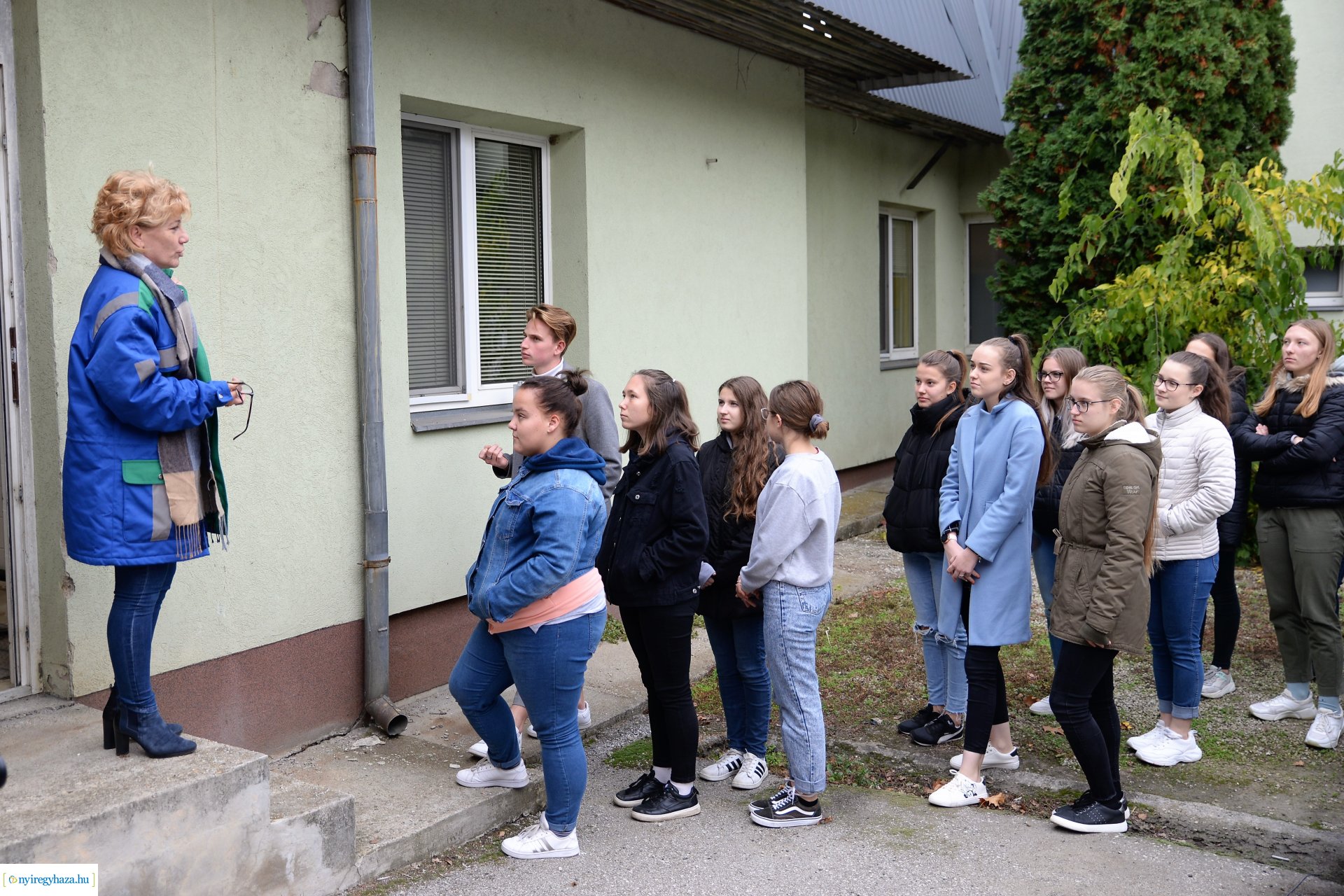 Szemléletformáló program keretében iskolások látogattak a Szennyvíztisztító telepre