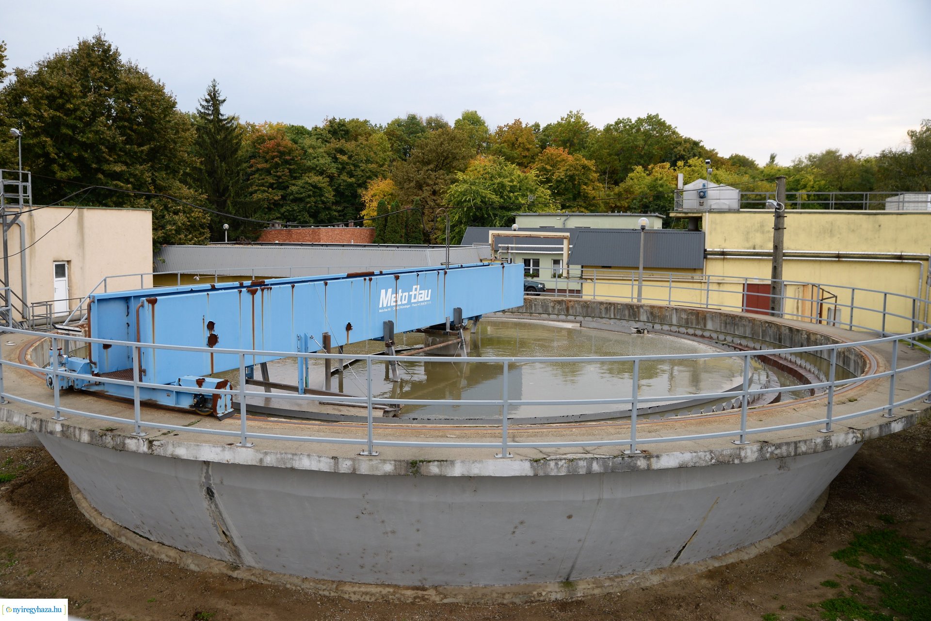 Szemléletformáló program keretében iskolások látogattak a Szennyvíztisztító telepre