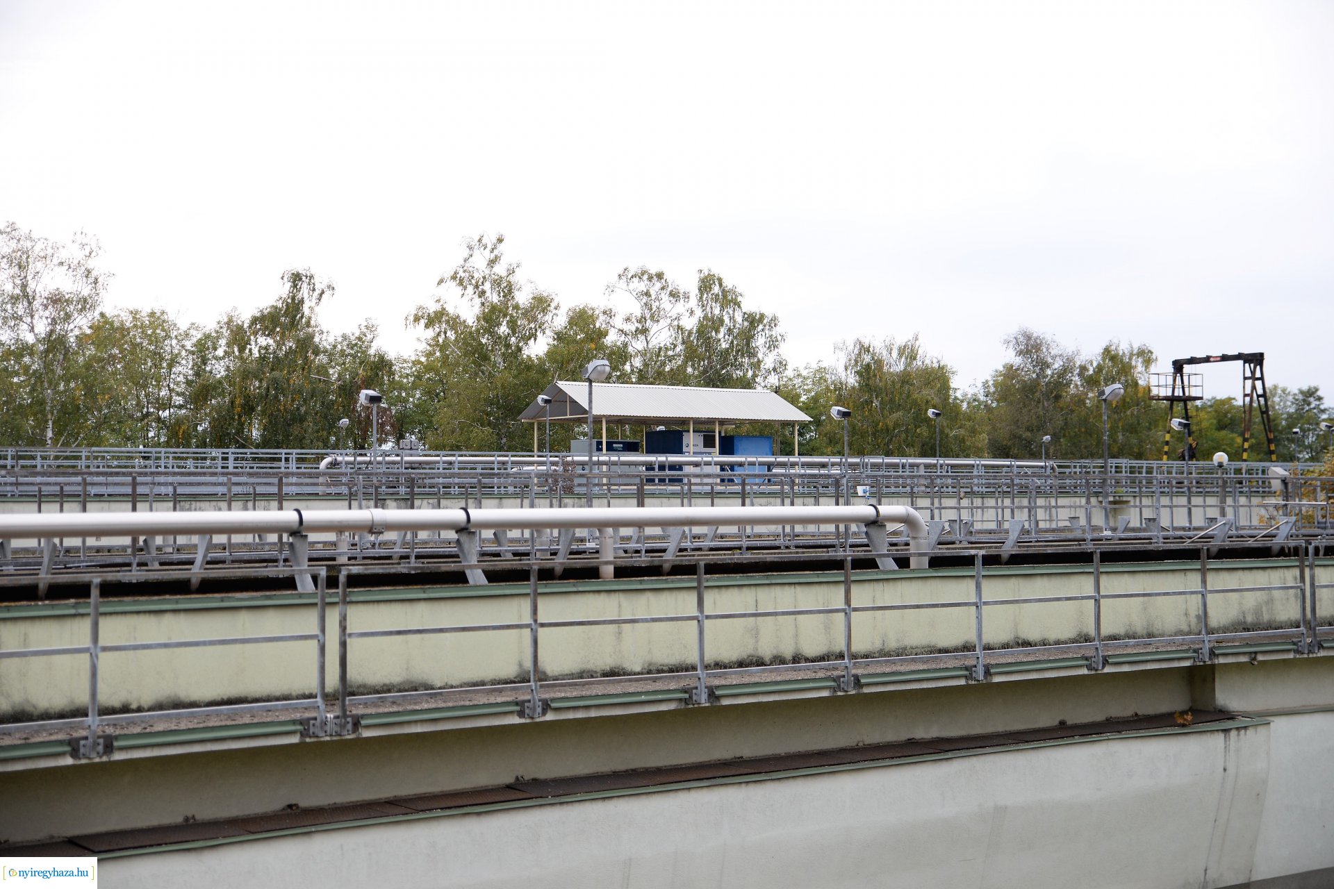 Szemléletformáló program keretében iskolások látogattak a Szennyvíztisztító telepre