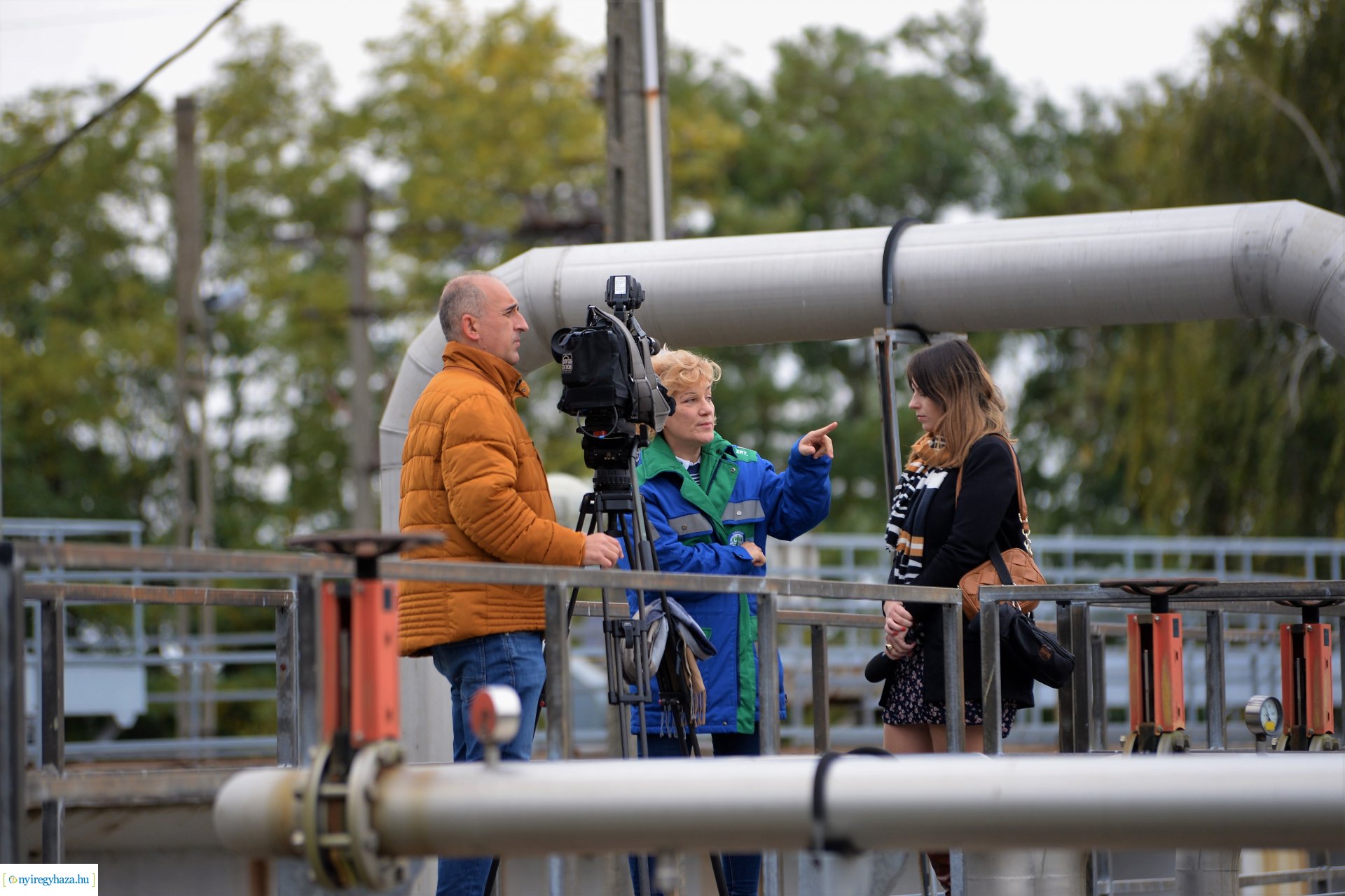 Szemléletformáló program keretében iskolások látogattak a Szennyvíztisztító telepre