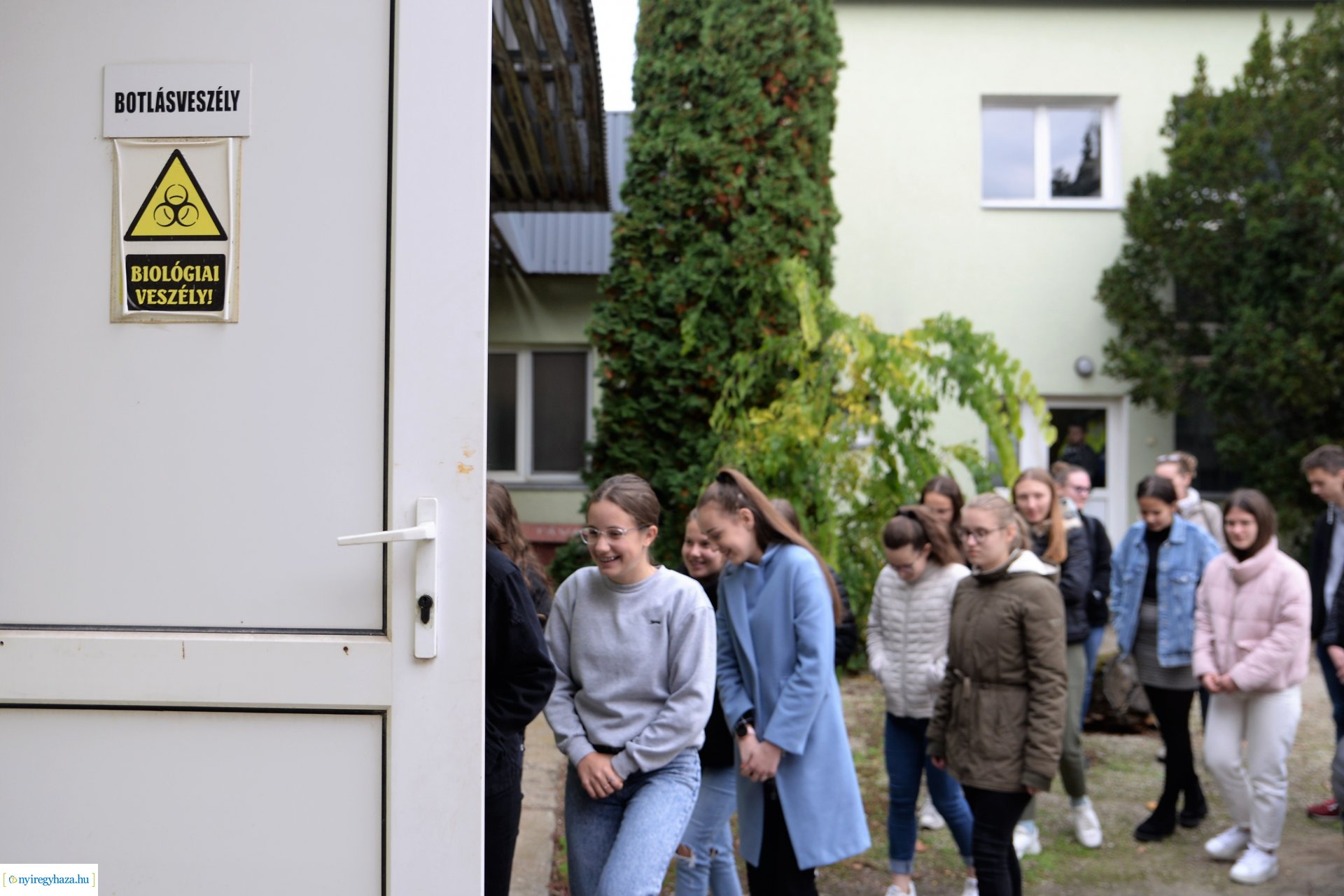 Szemléletformáló program keretében iskolások látogattak a Szennyvíztisztító telepre